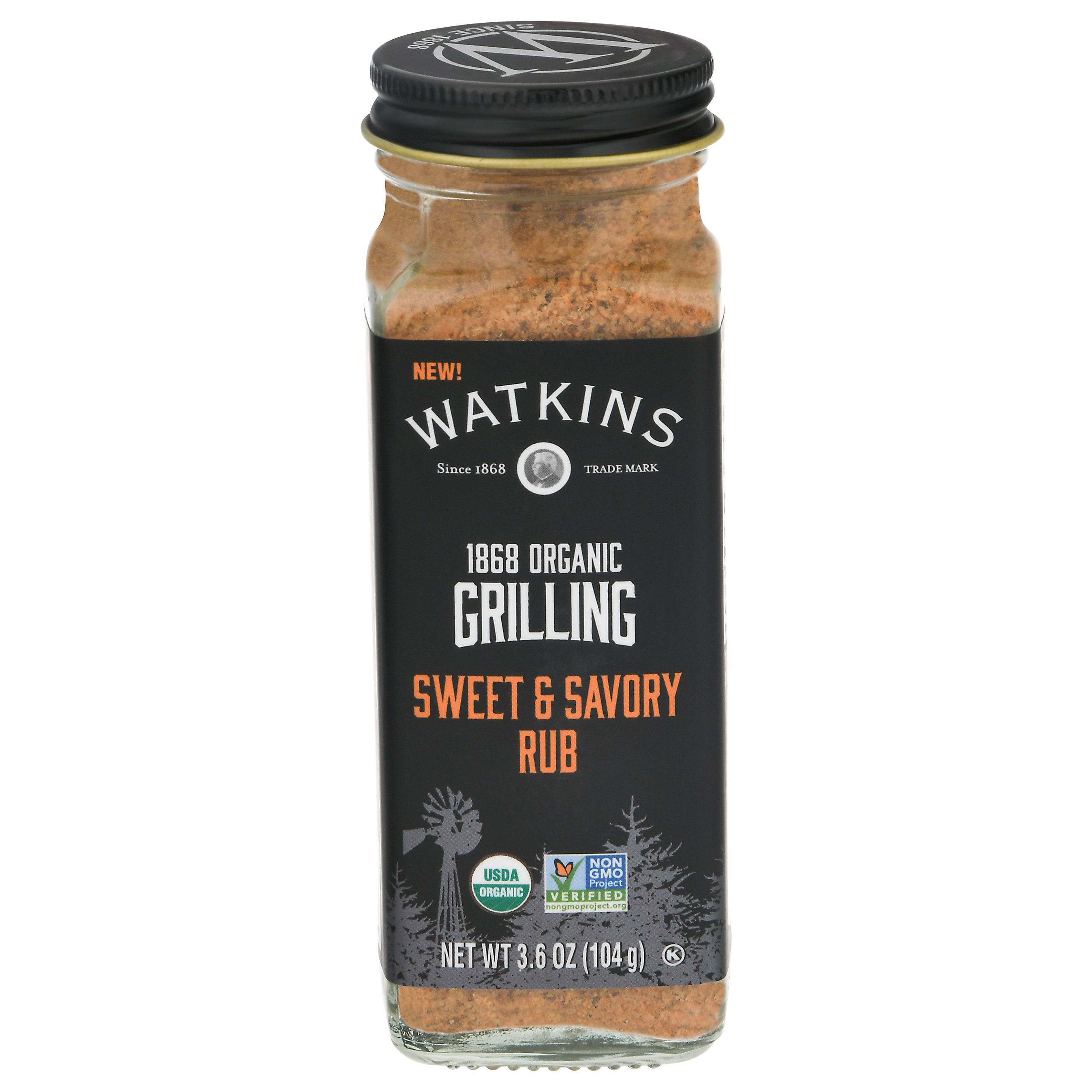 Watkins Organic Grilling Sweet & Savory Rub