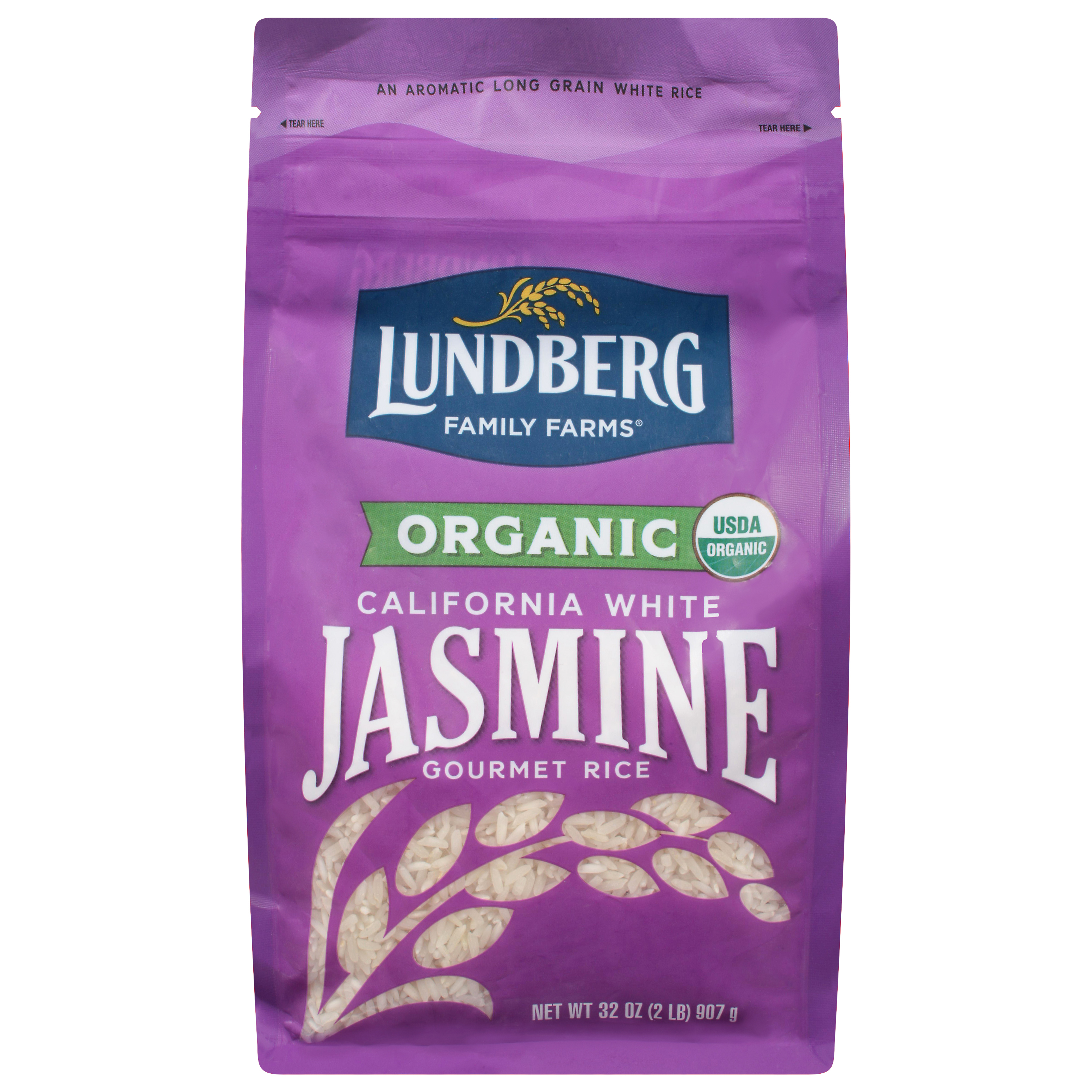Lundberg Family Farms Organic California White Jasmine Gourmet Rice
