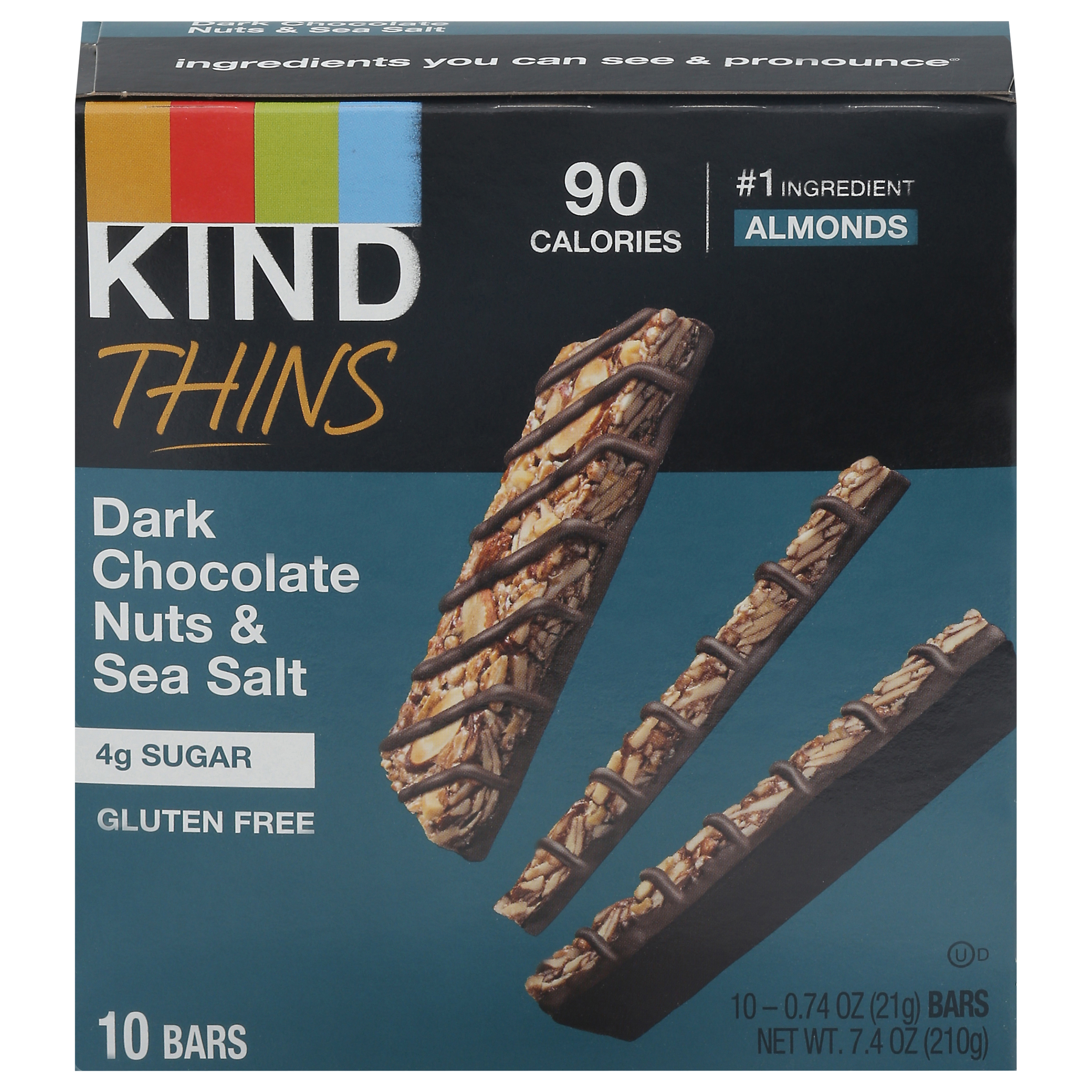 Kind Thins Dark Chocolate Nuts & Sea Salt Bars