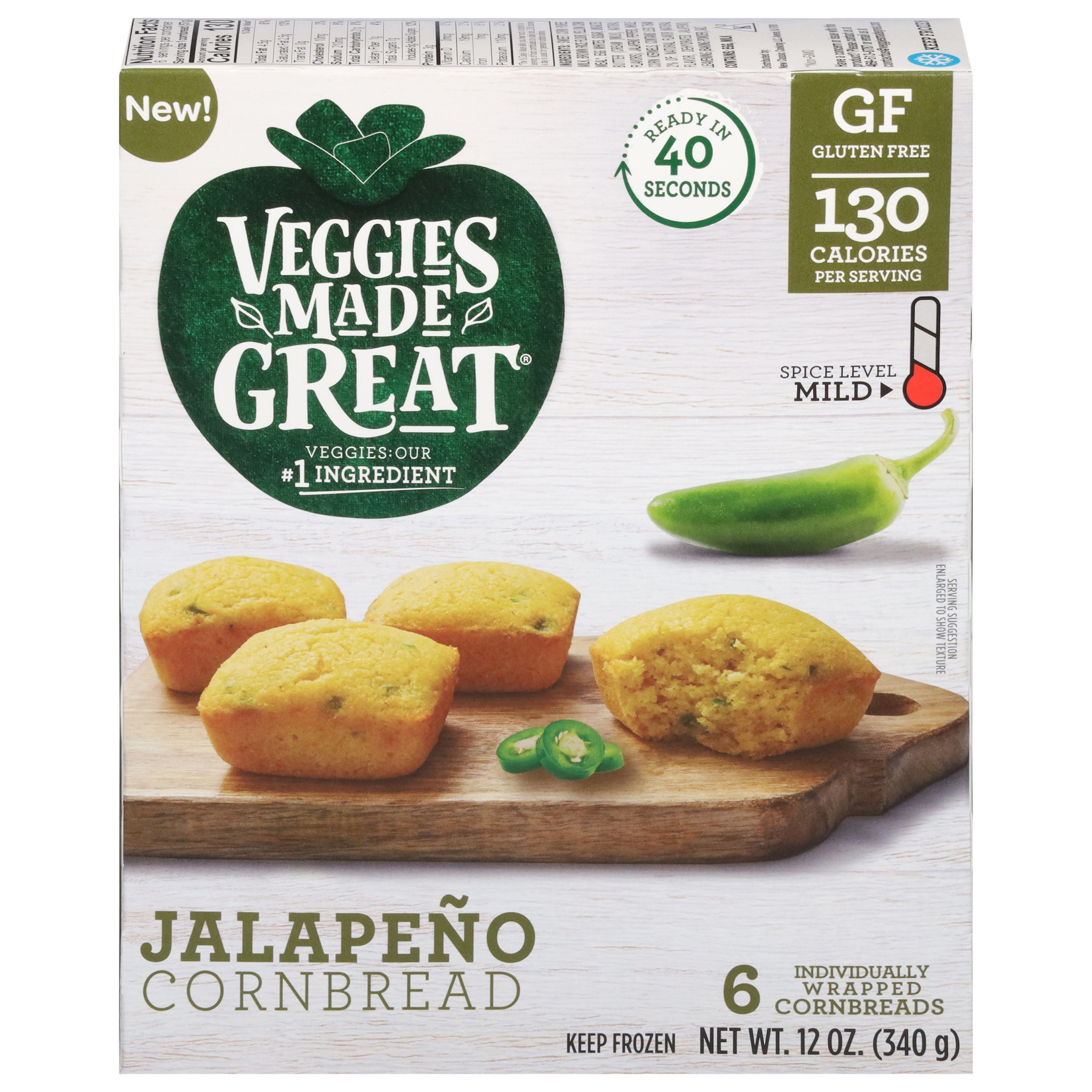 Veggies Made Great Mild Jalapeno Cornbread