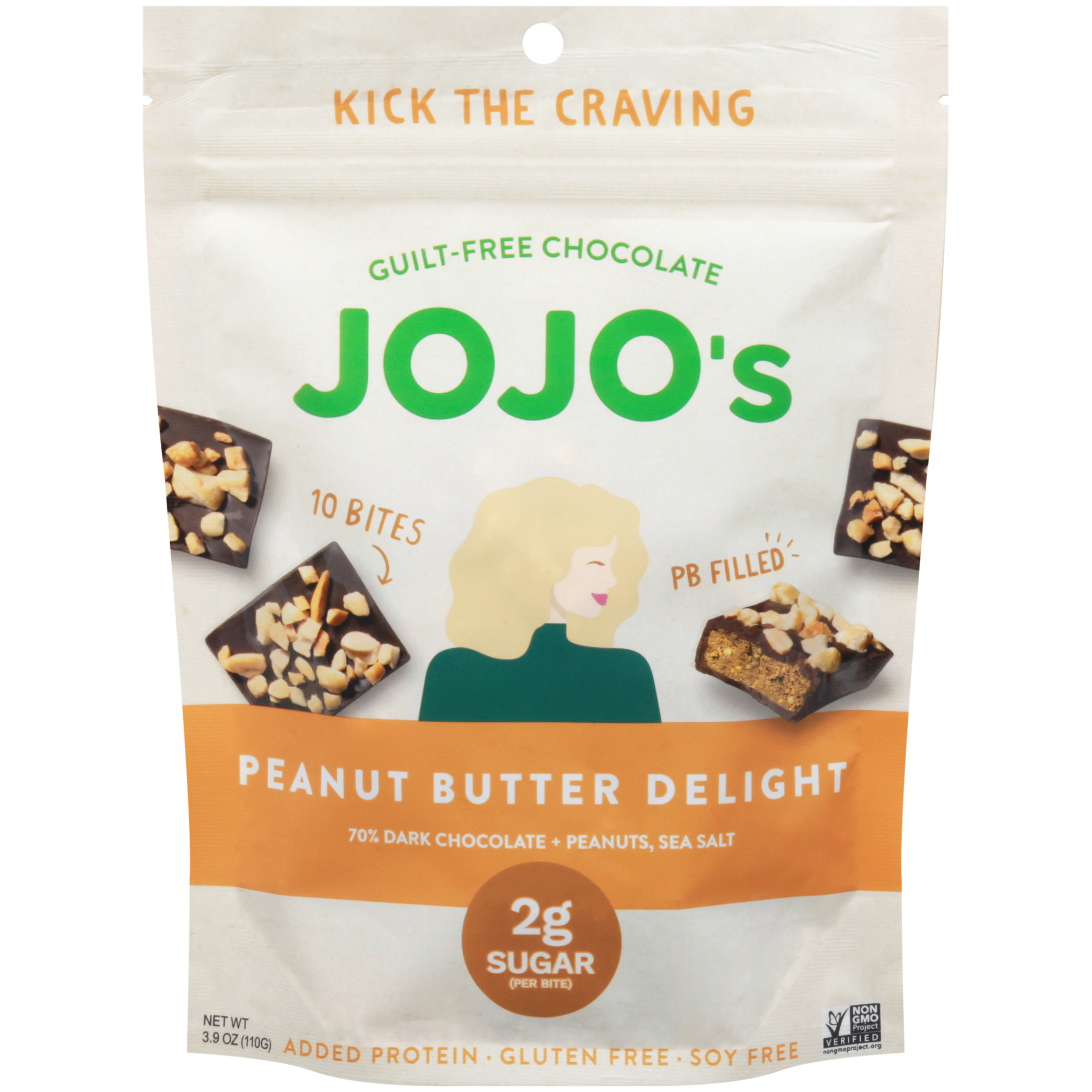 Jojo's Peanut Butter Delight Chocolate Bites