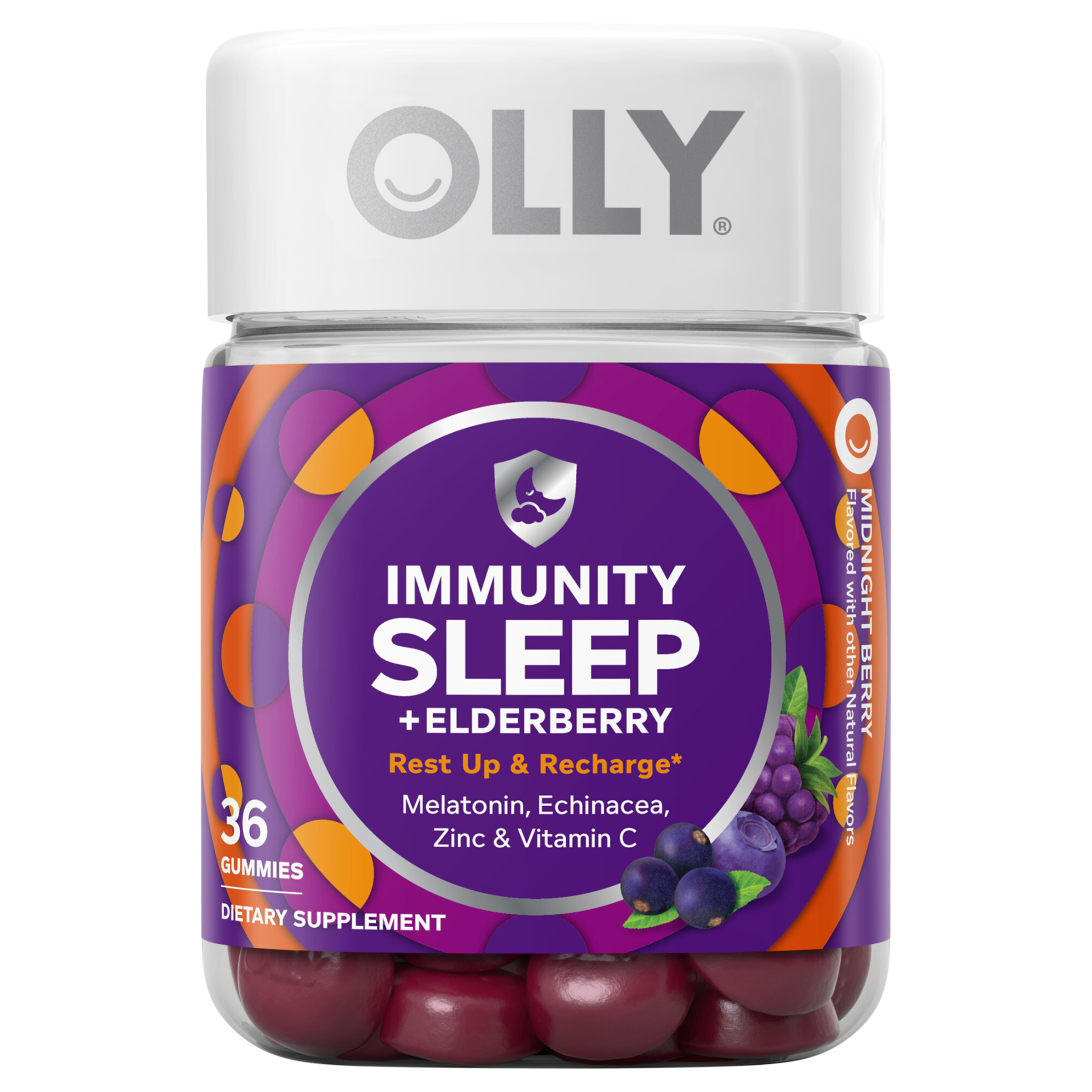 OLLY Immunity Sleep + Elderberry Gummies -
