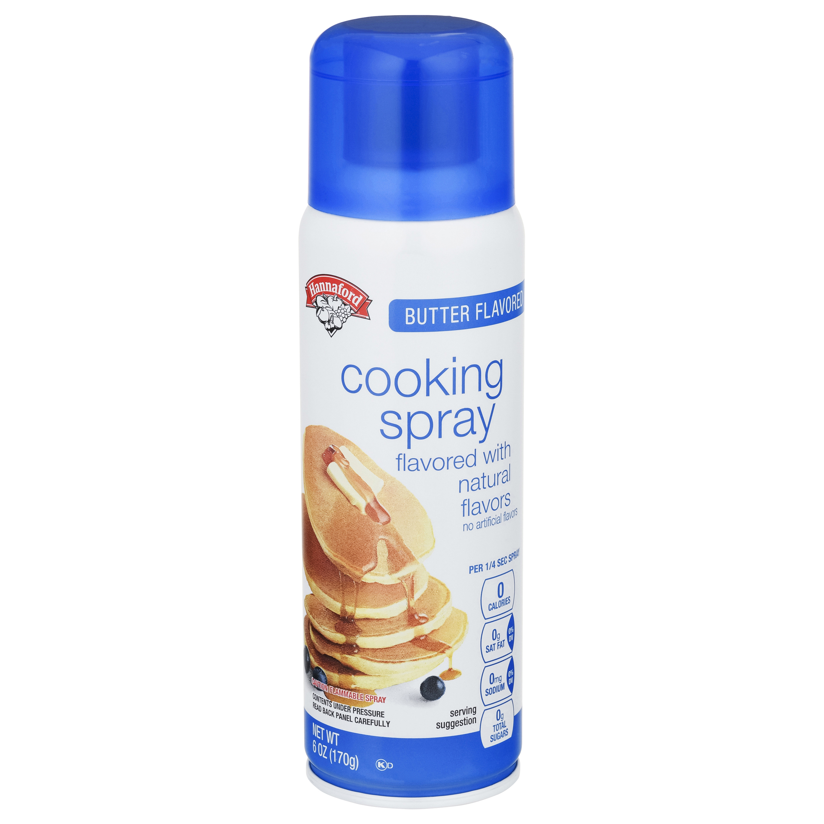 Hannaford Butter Flavored Cooking Spray 6 oz