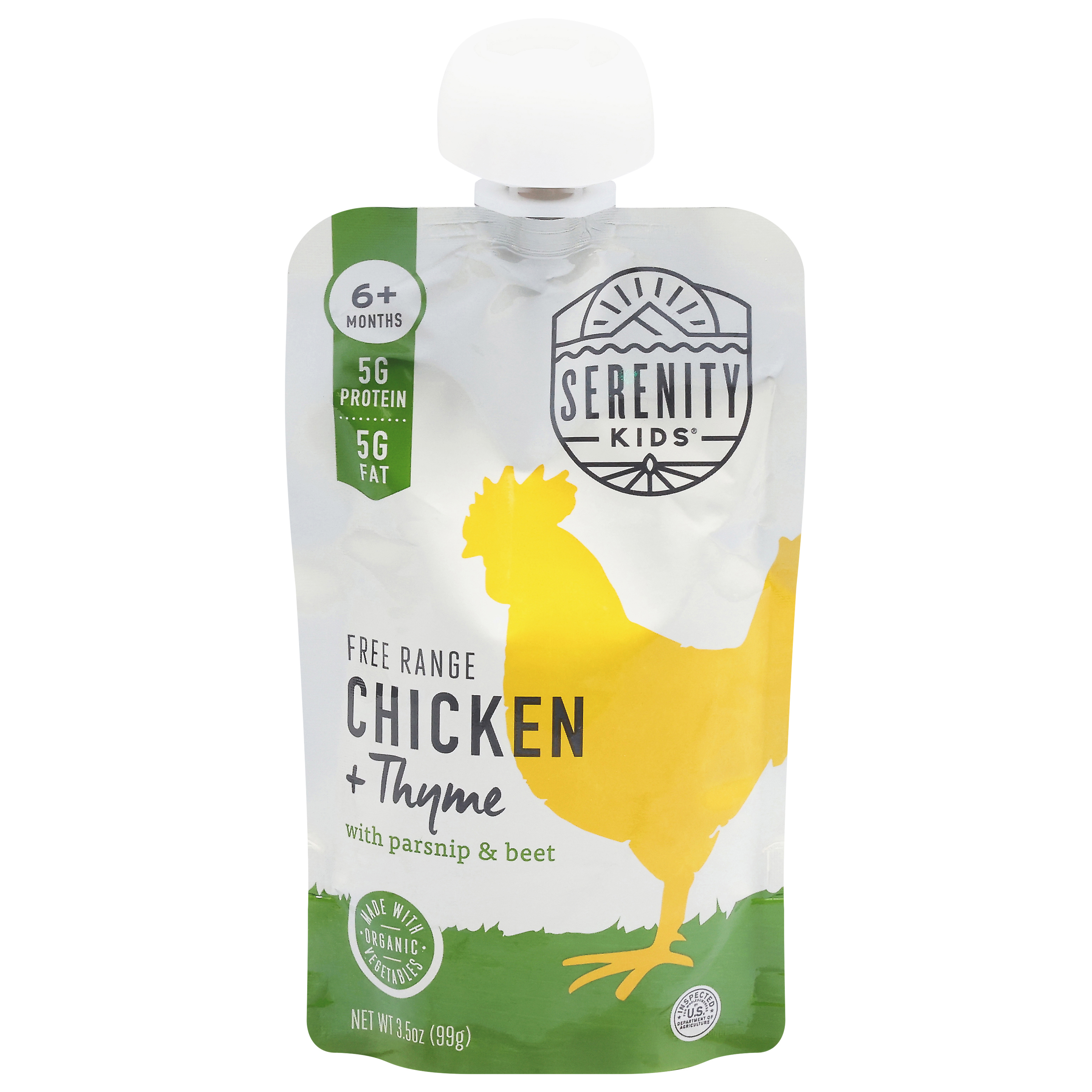Serenity Kids 6 + Months Chicken + Thyme with Parsnip & Beet