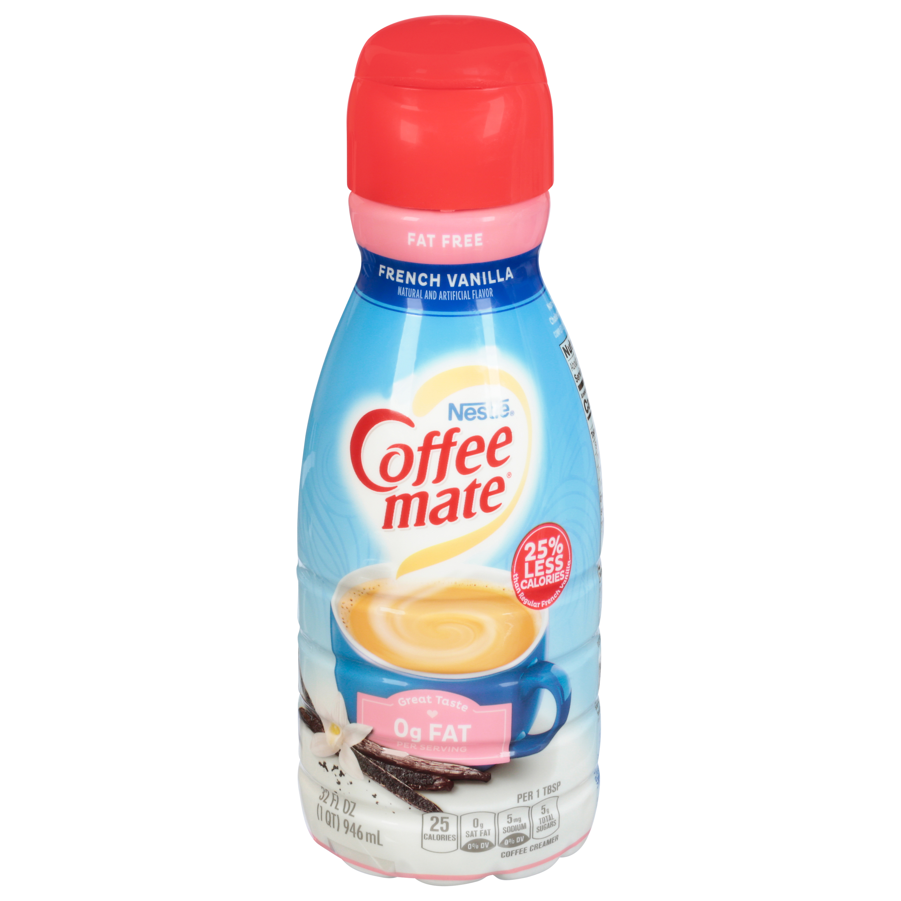 Coffee mate French Vanilla Liquid Coffee Creamer 32 fl oz.