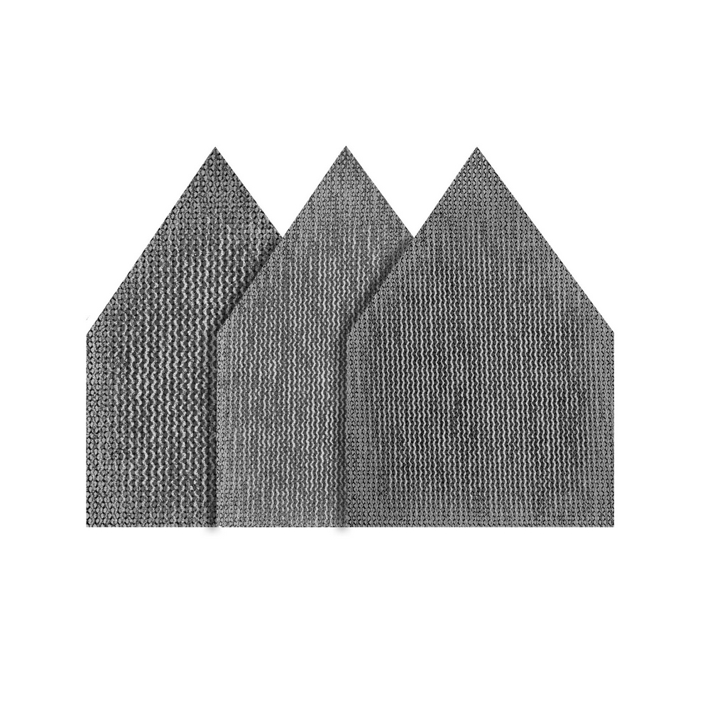 Assorted 80, 120 & 180 Grit Mesh Sanding Sheets for M12 FUEL Orbital Detail Sander 36-Pack