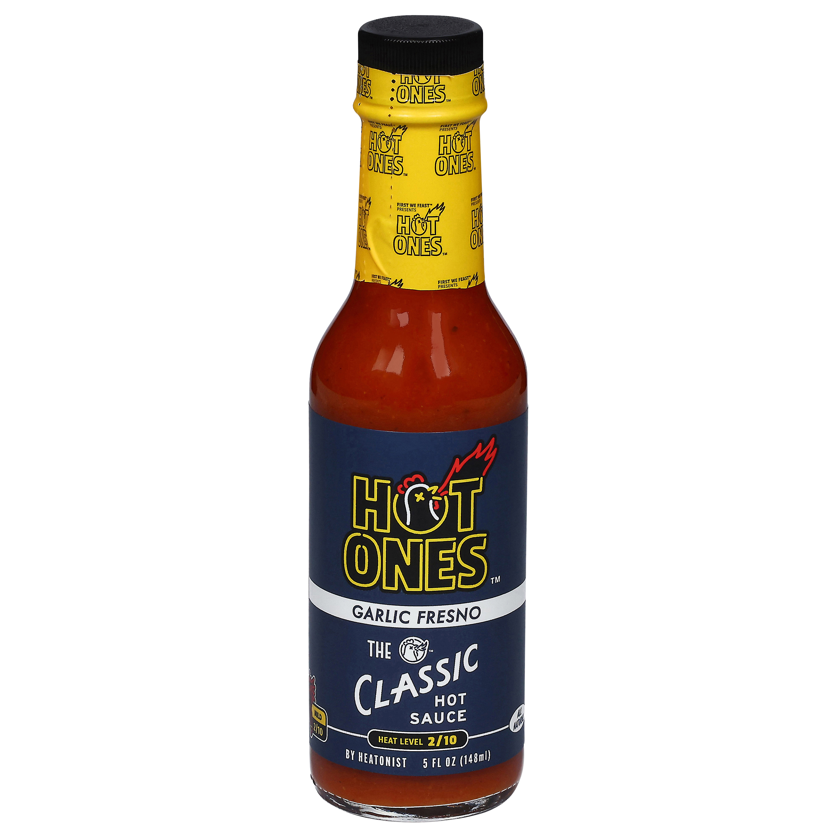 Hot Ones Mild The Classic Garlic Fresno Hot Sauce