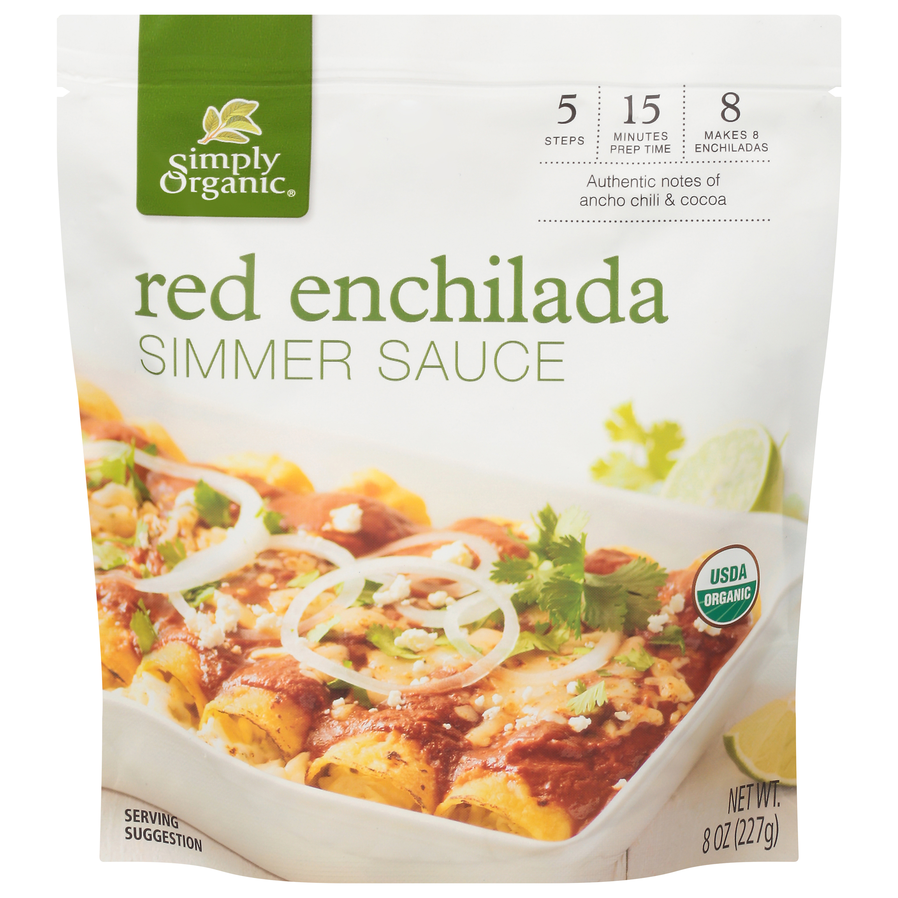 Simply Organic Red Enchilada Simmer Sauce