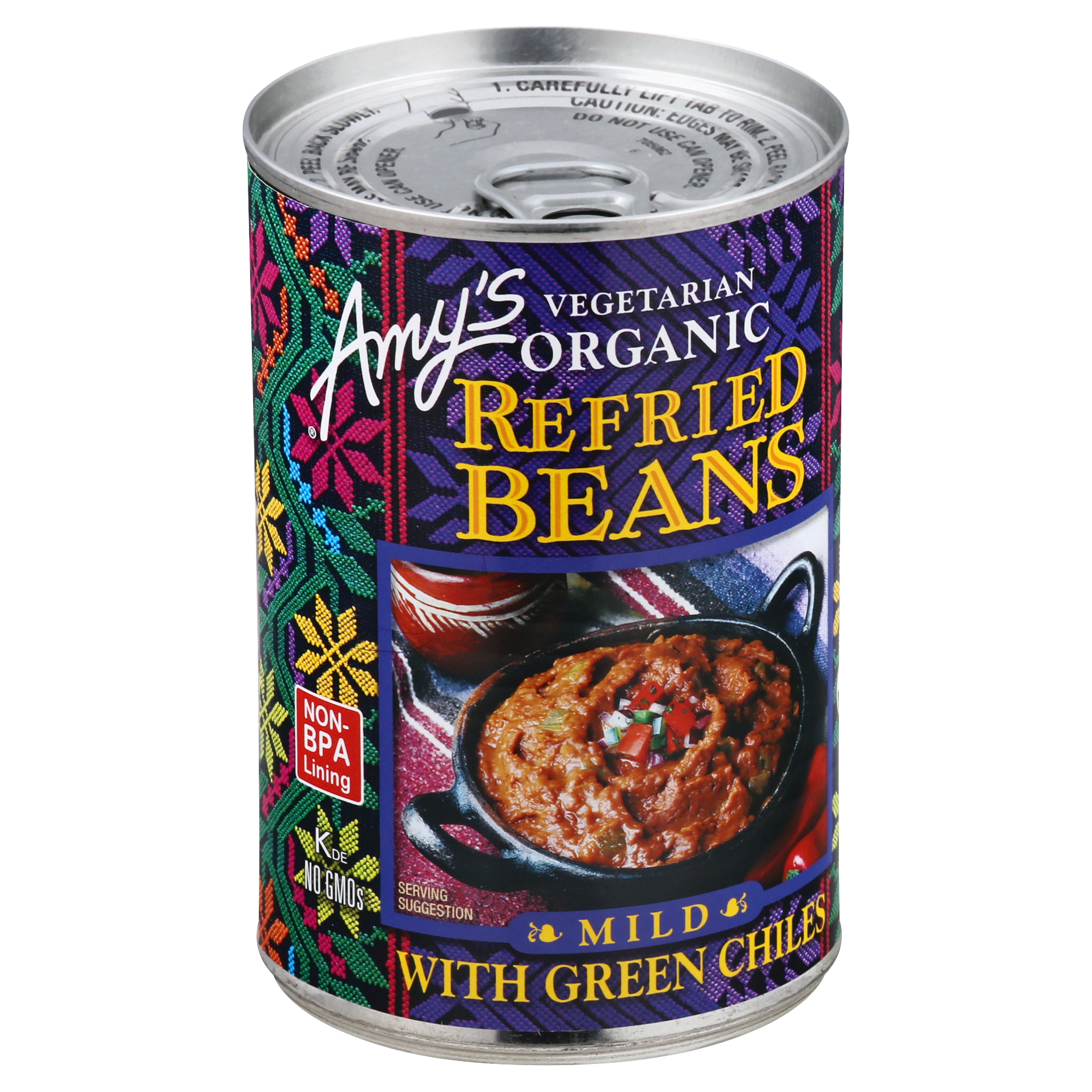 Amys Organic Refried Mild Beans