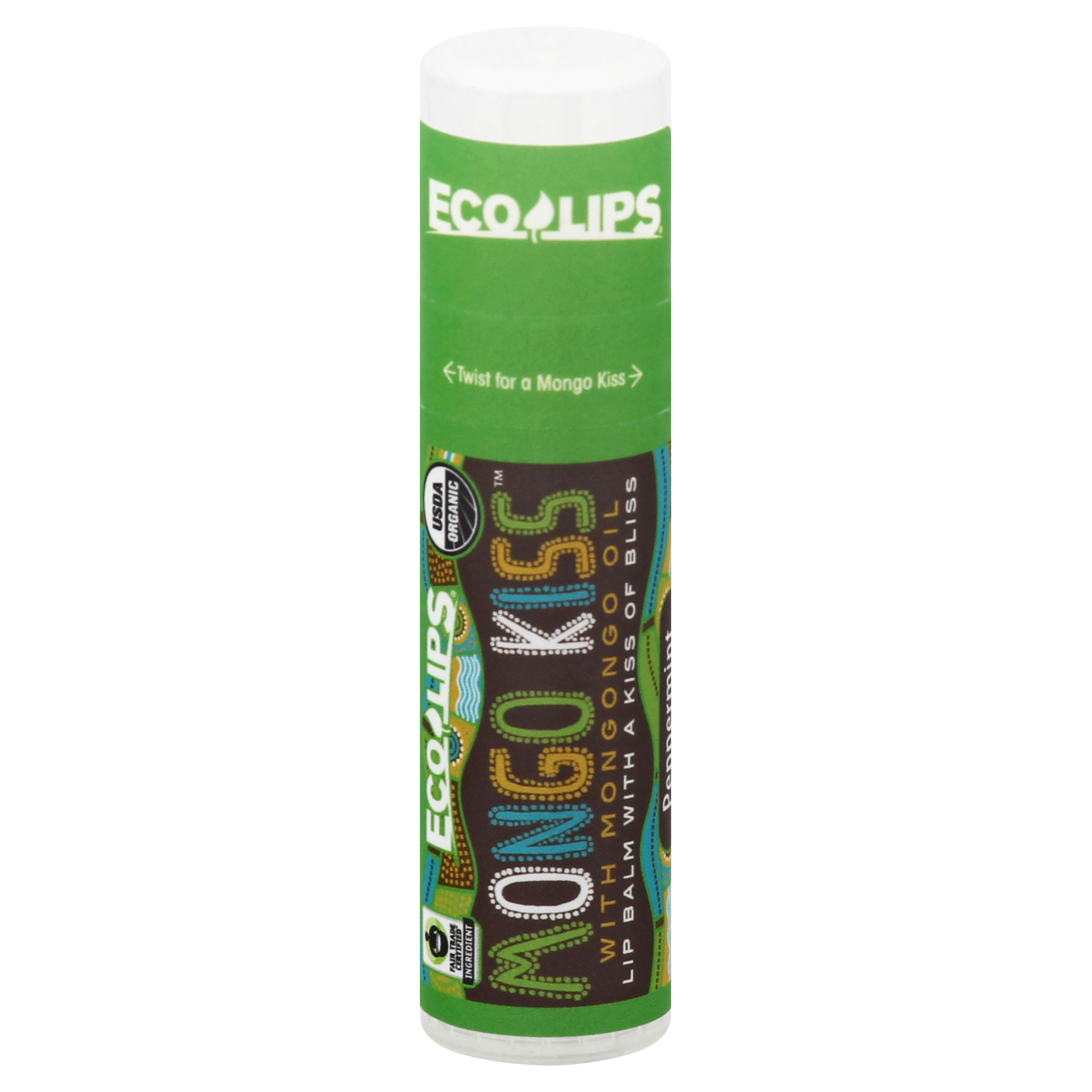 Eco Lips Mongo Kiss Peppermint Lip Balm