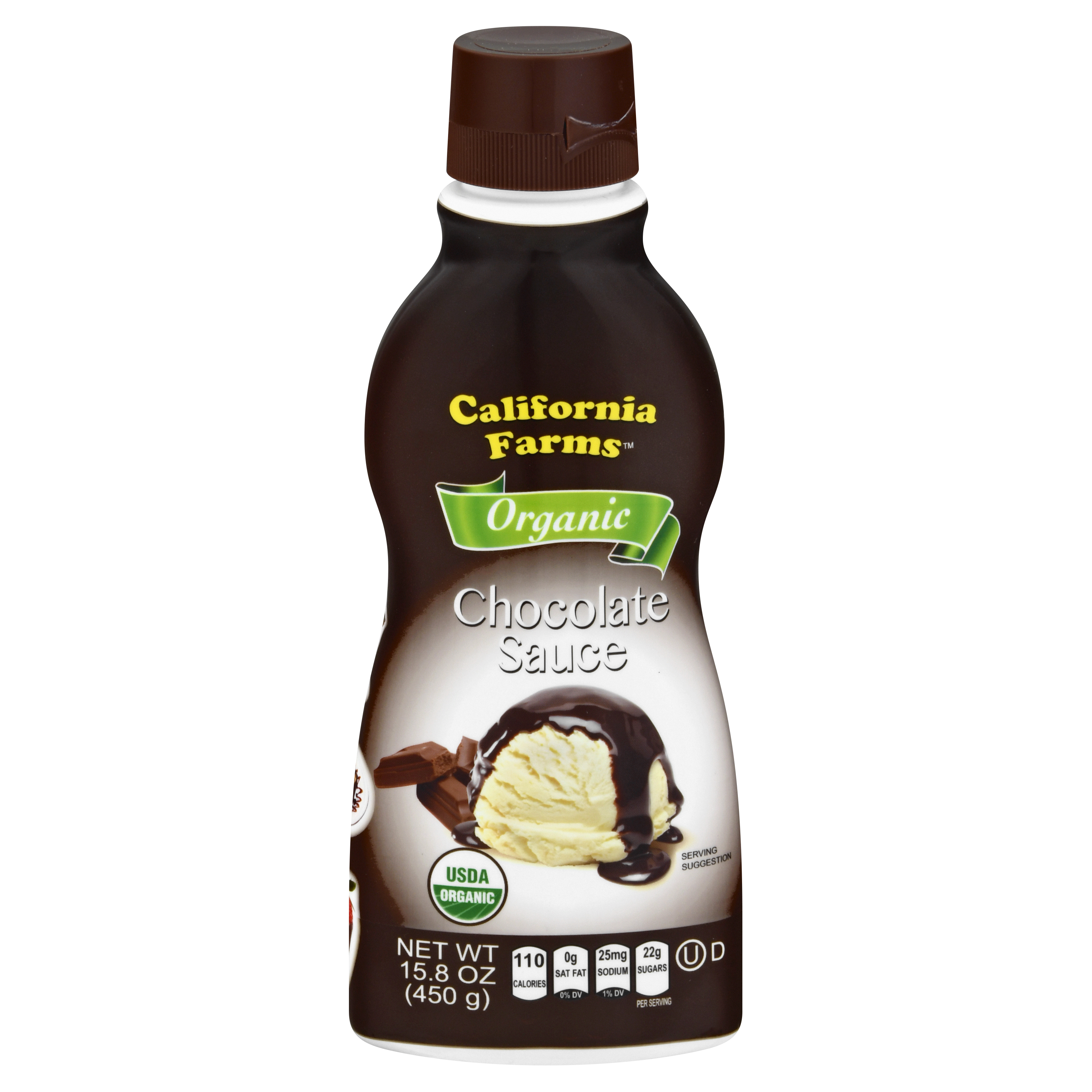 California Farms Organic Chocolate Sauce