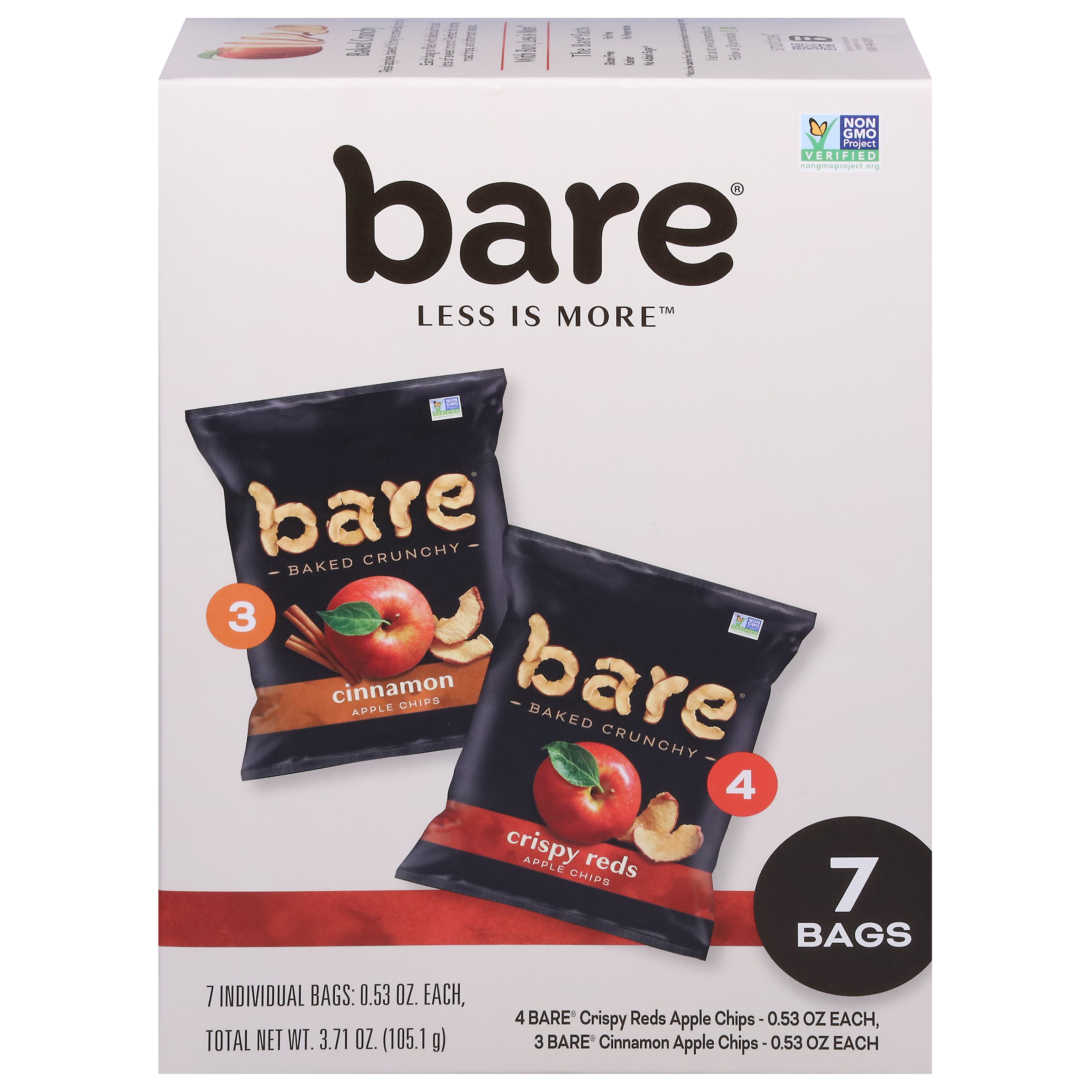Bare Cinnamon/Crispy Red Apple Chips