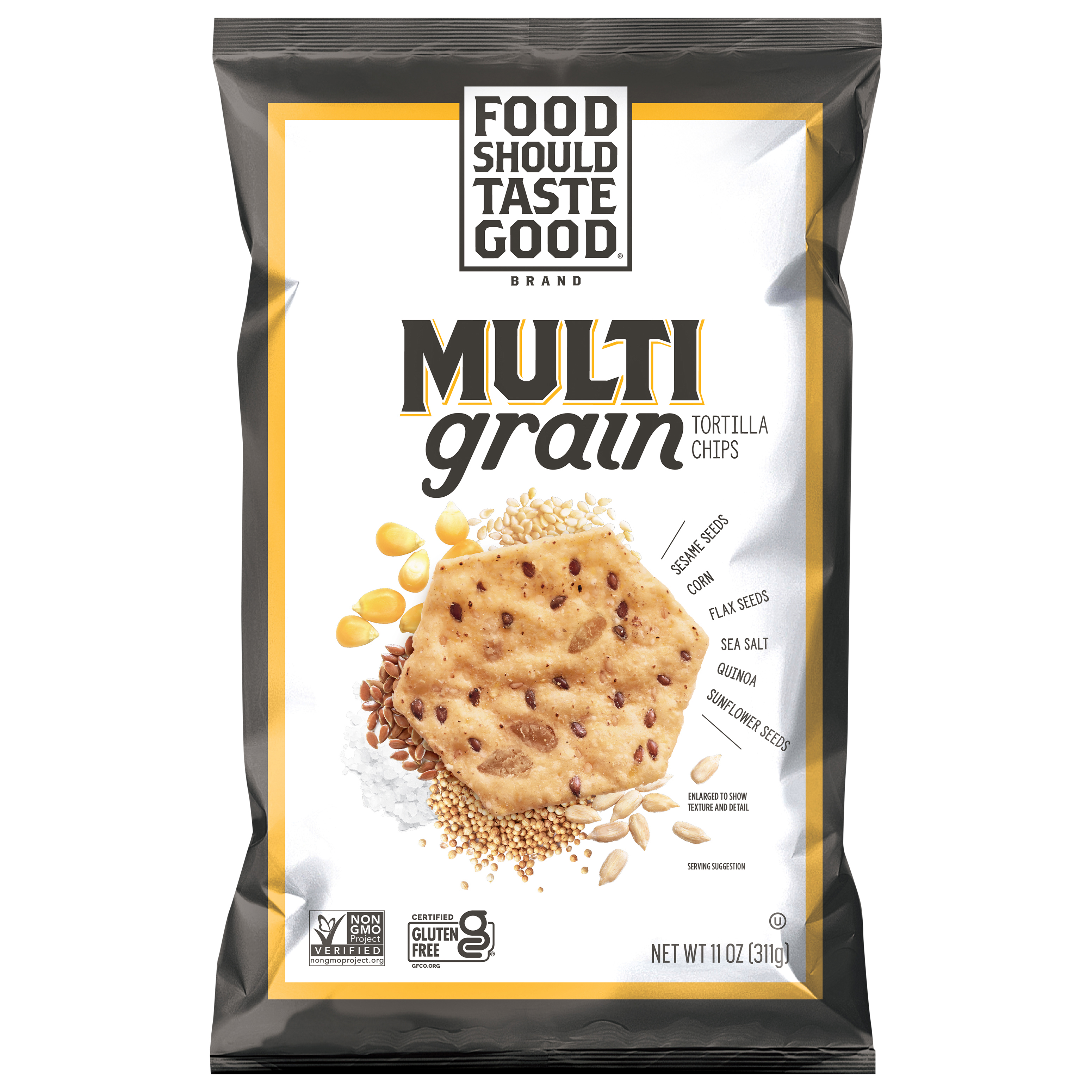 Food Should Taste Good Multi Grain Tortilla Chips,
