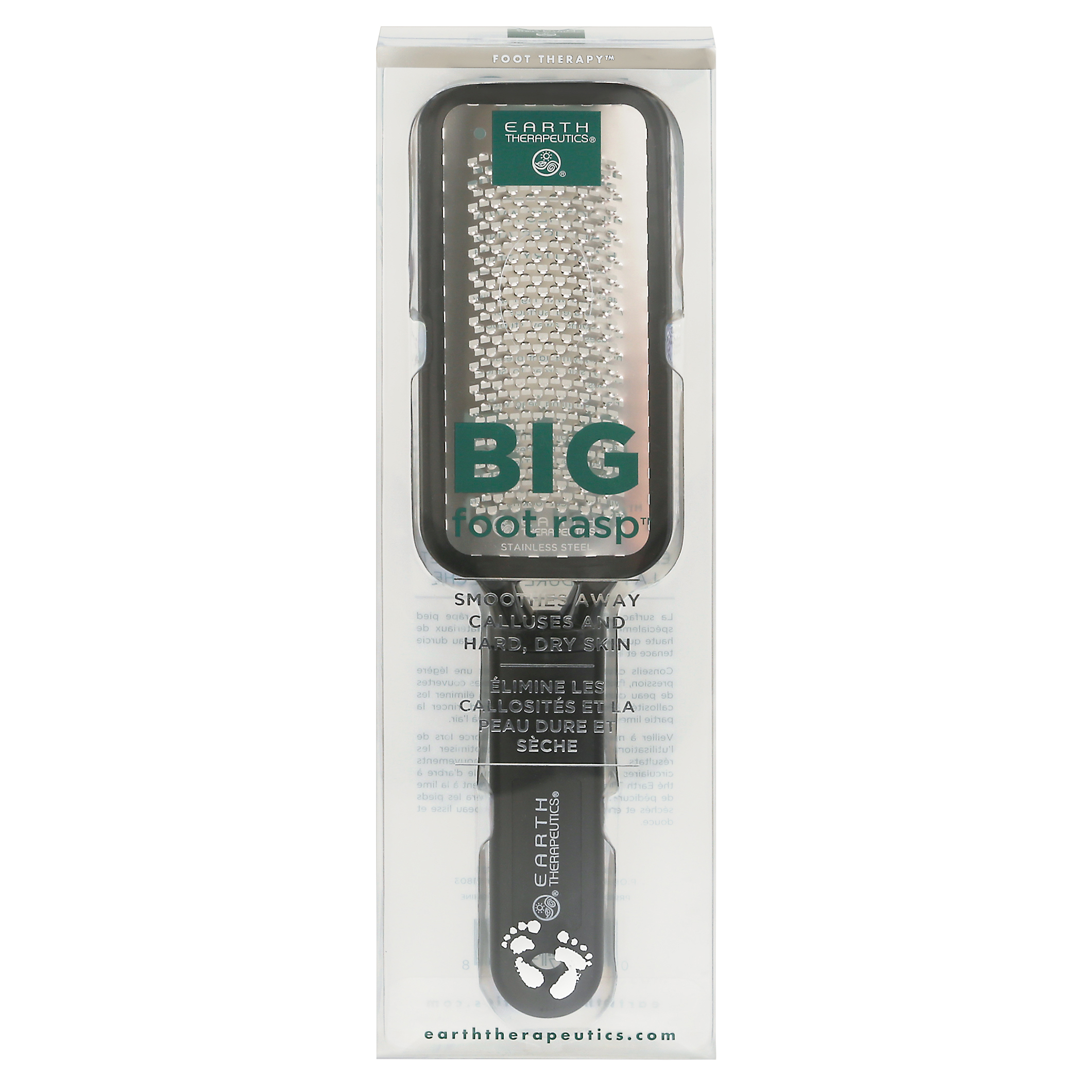 Earth Therapeutics Big Stainless Steel Foot Rasp File 1