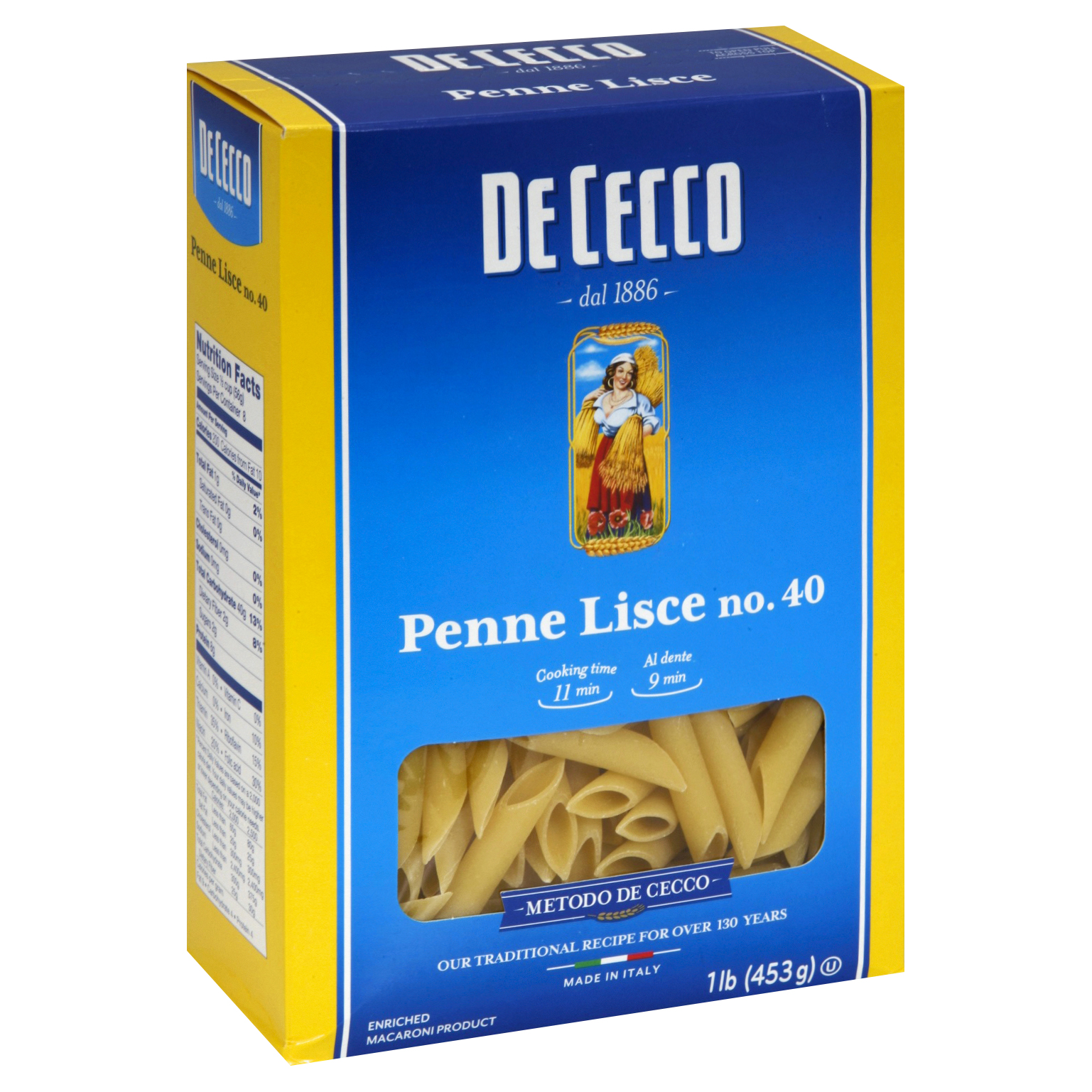 De Cecco Penne Lisce