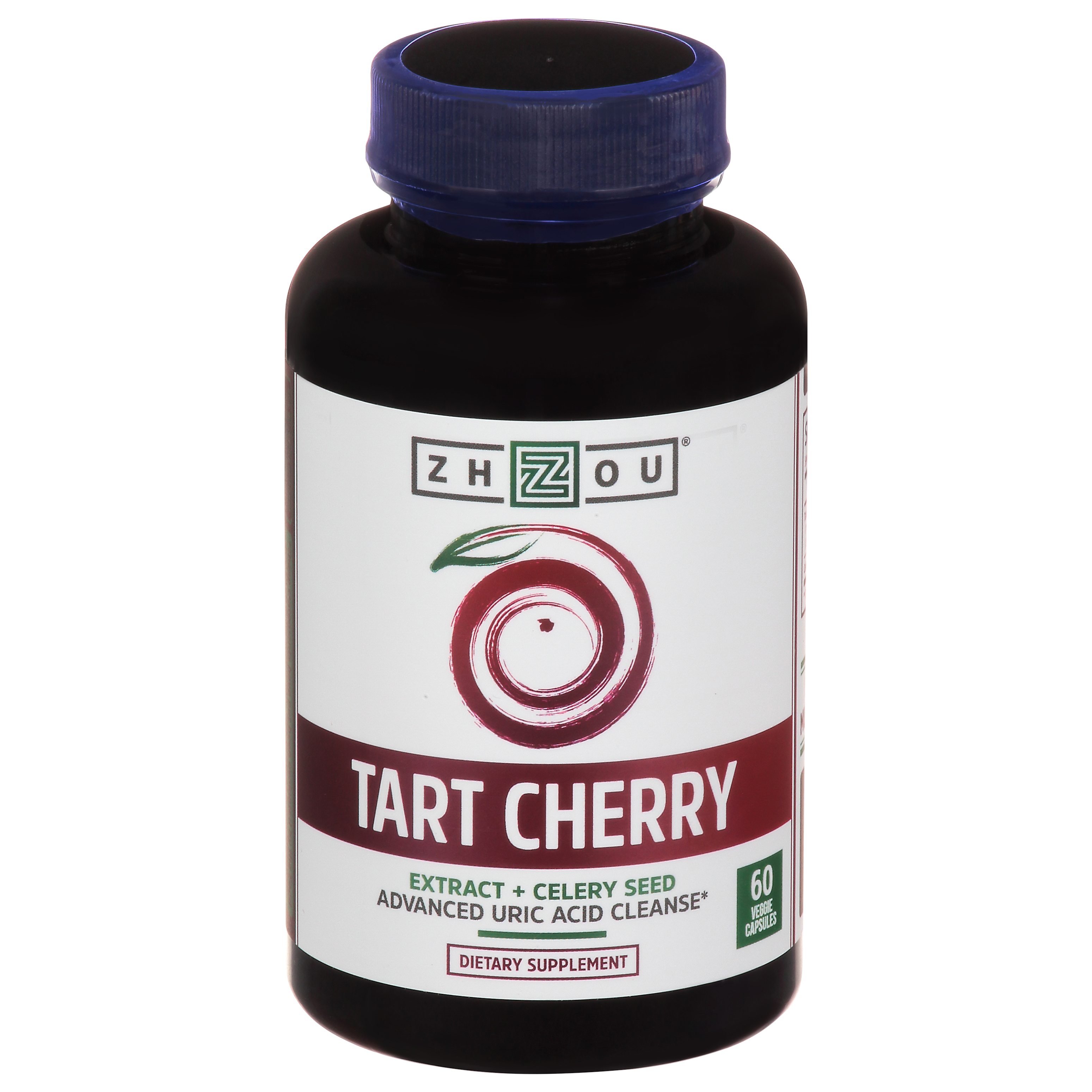 Zhou Tart Cherry Advanced Uric Acid Cleanse Capsules