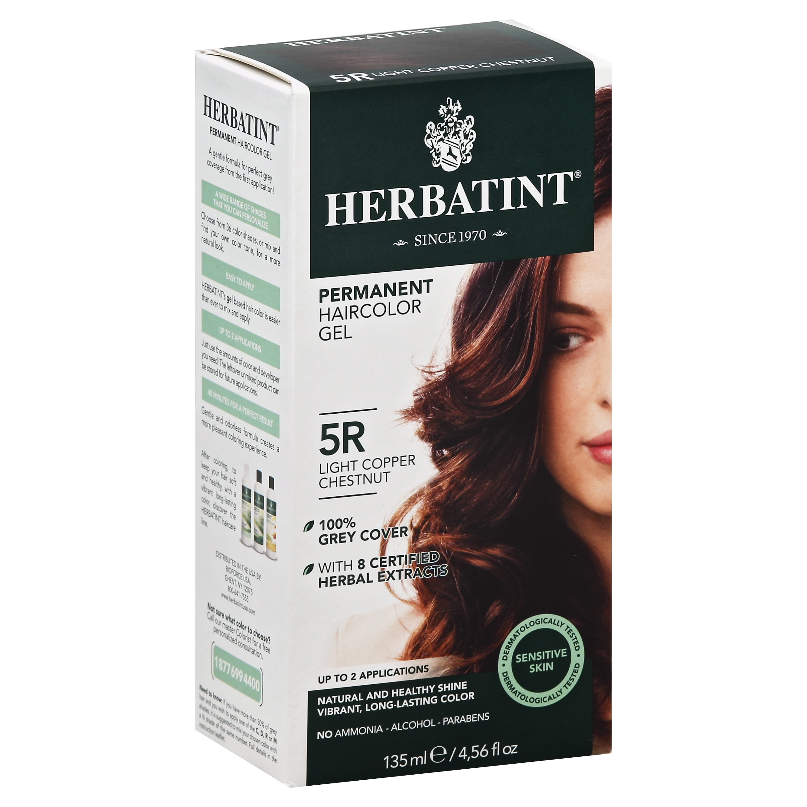 Herbatint Permanent Haircolor Gel