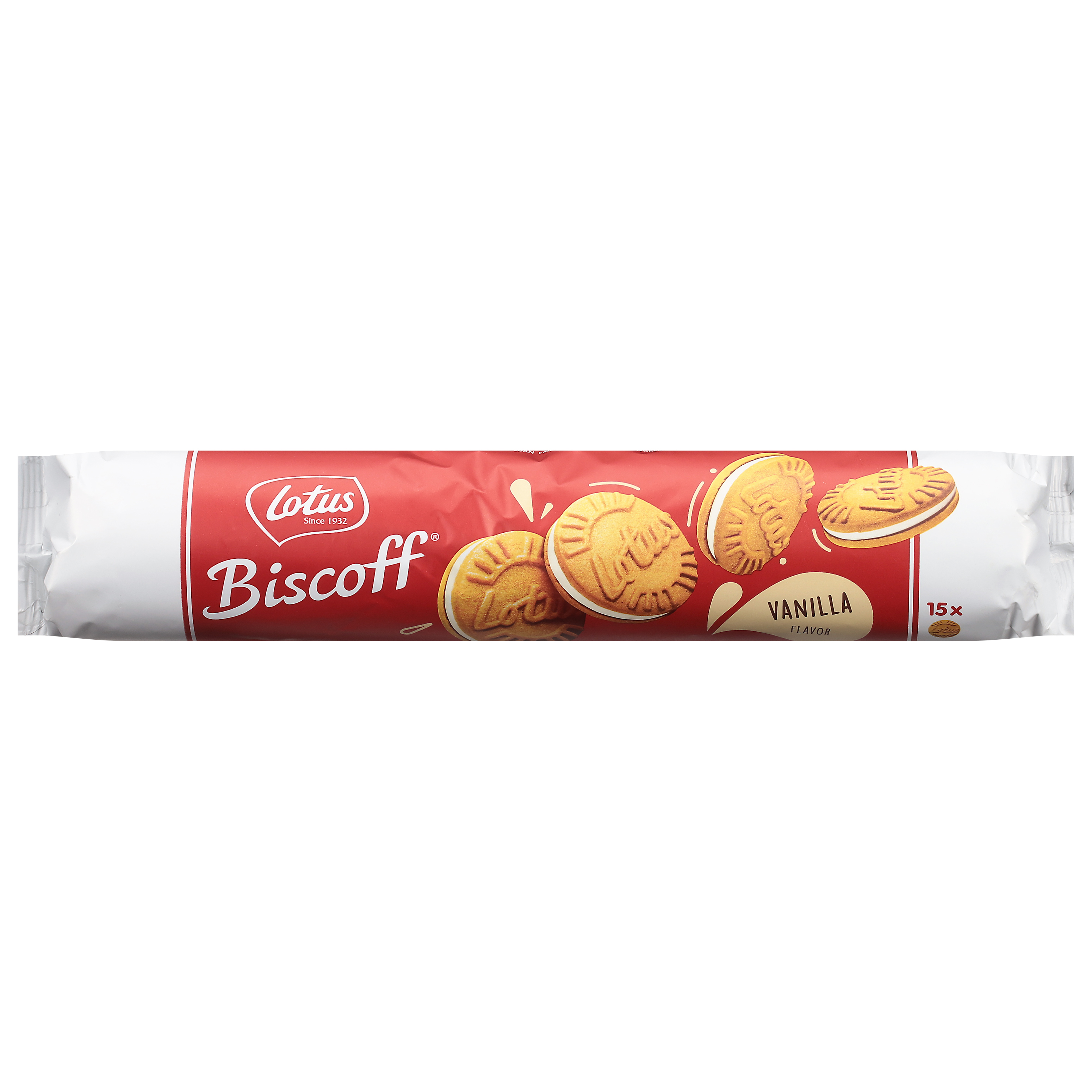 Lotus Biscoff Vanilla Flavor Sandwich Cookies