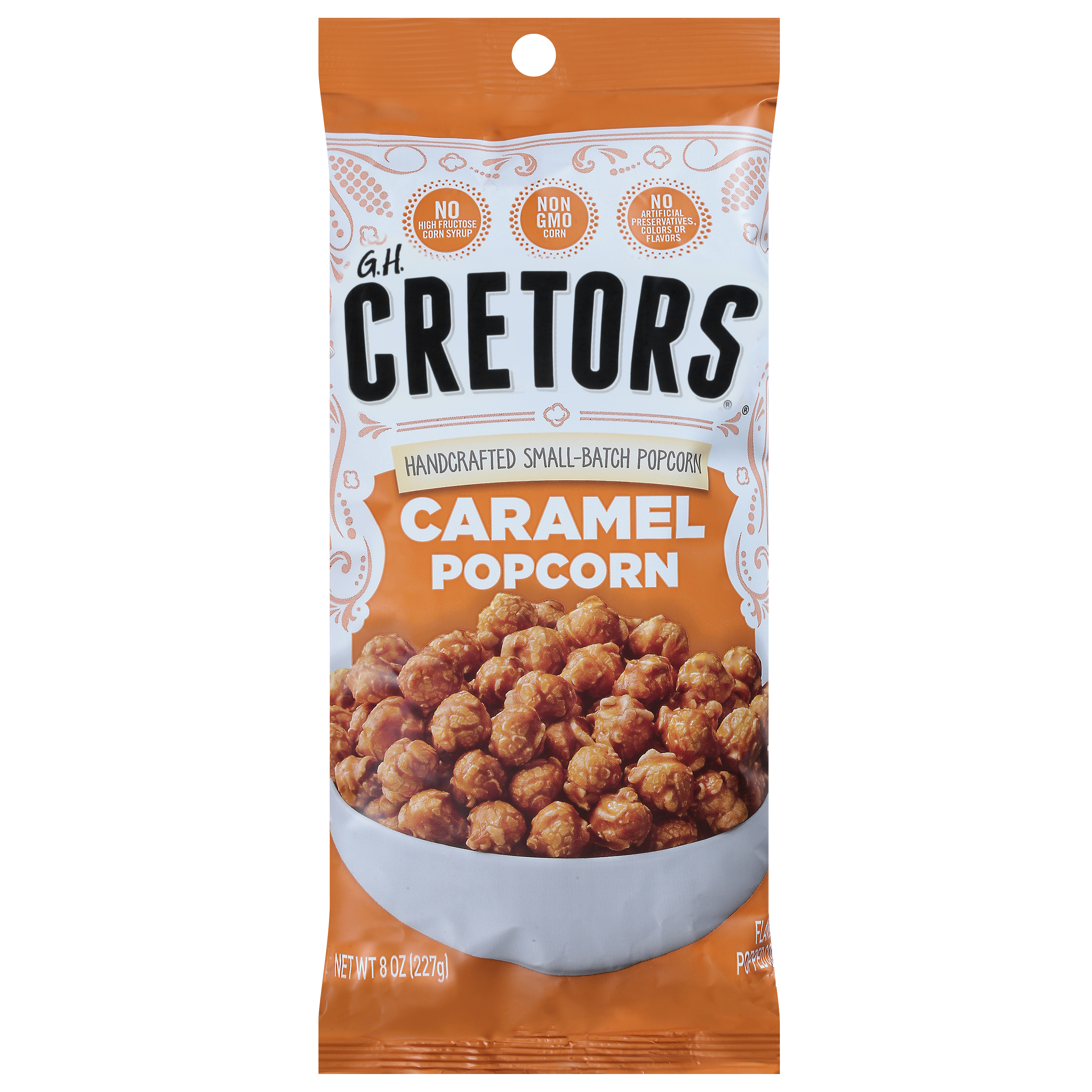 Cretors Caramel Flavored Popped Corn