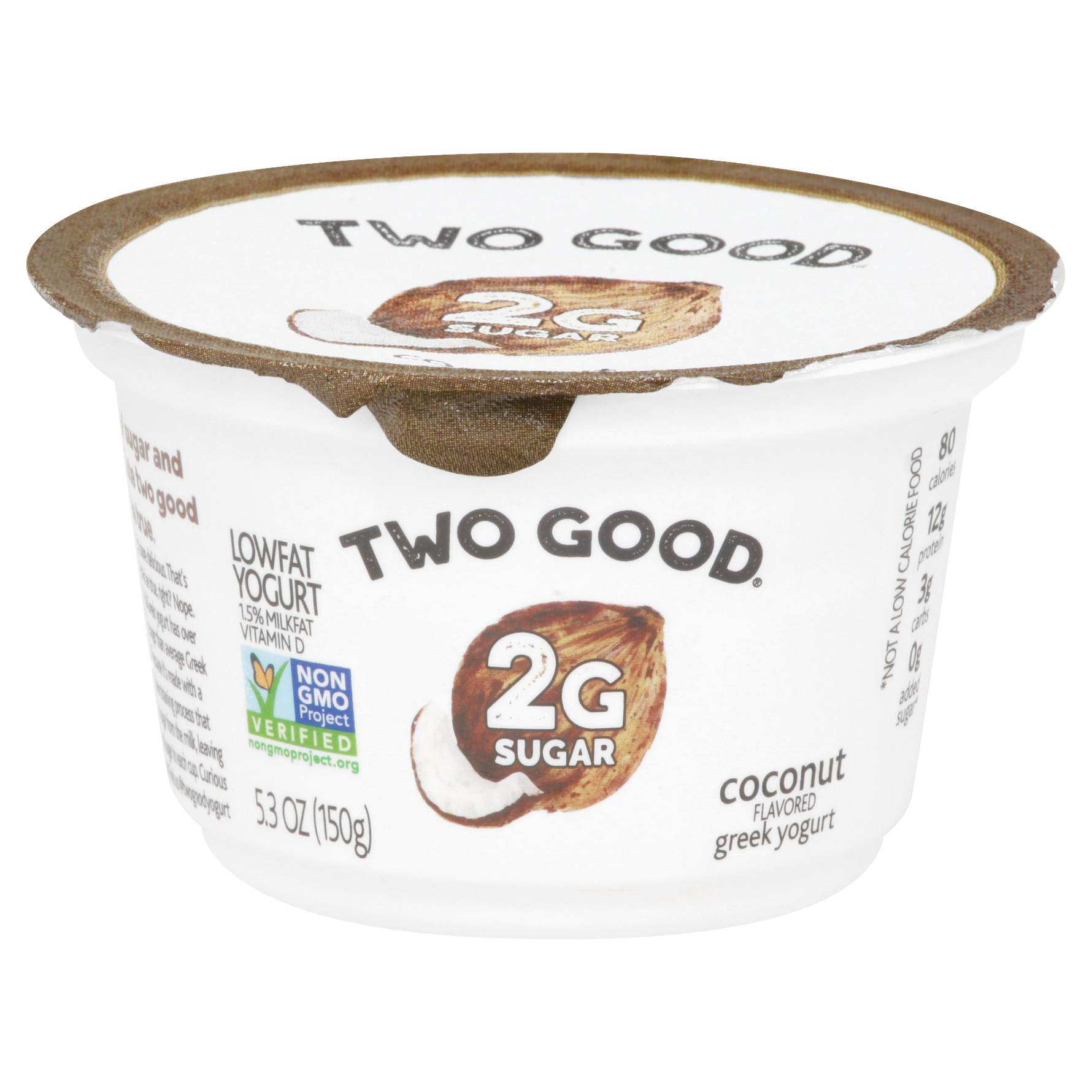 Two Good Low Fat Greek Coconut Yogurt