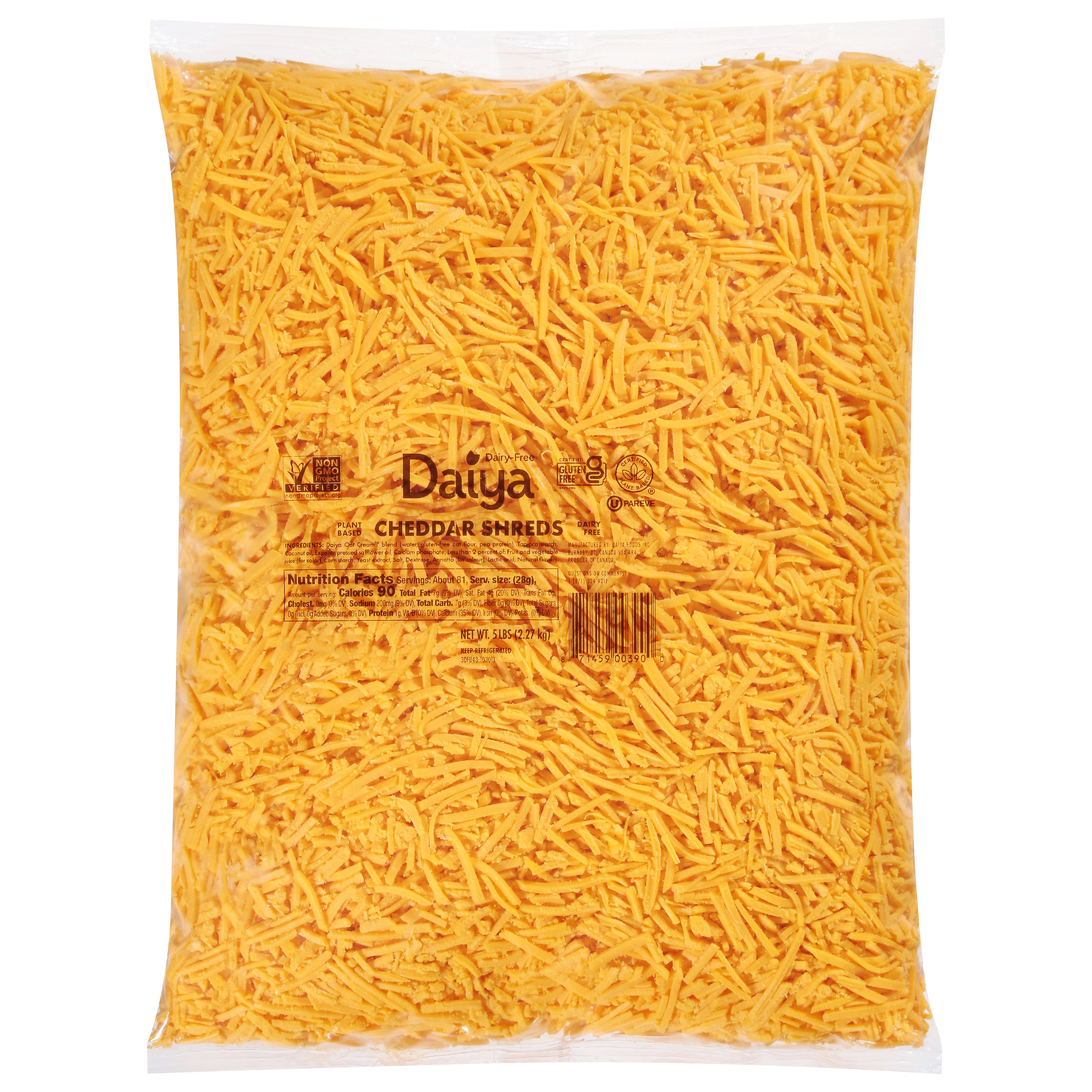 Daiya Dairy-Free Cheddar Shreds