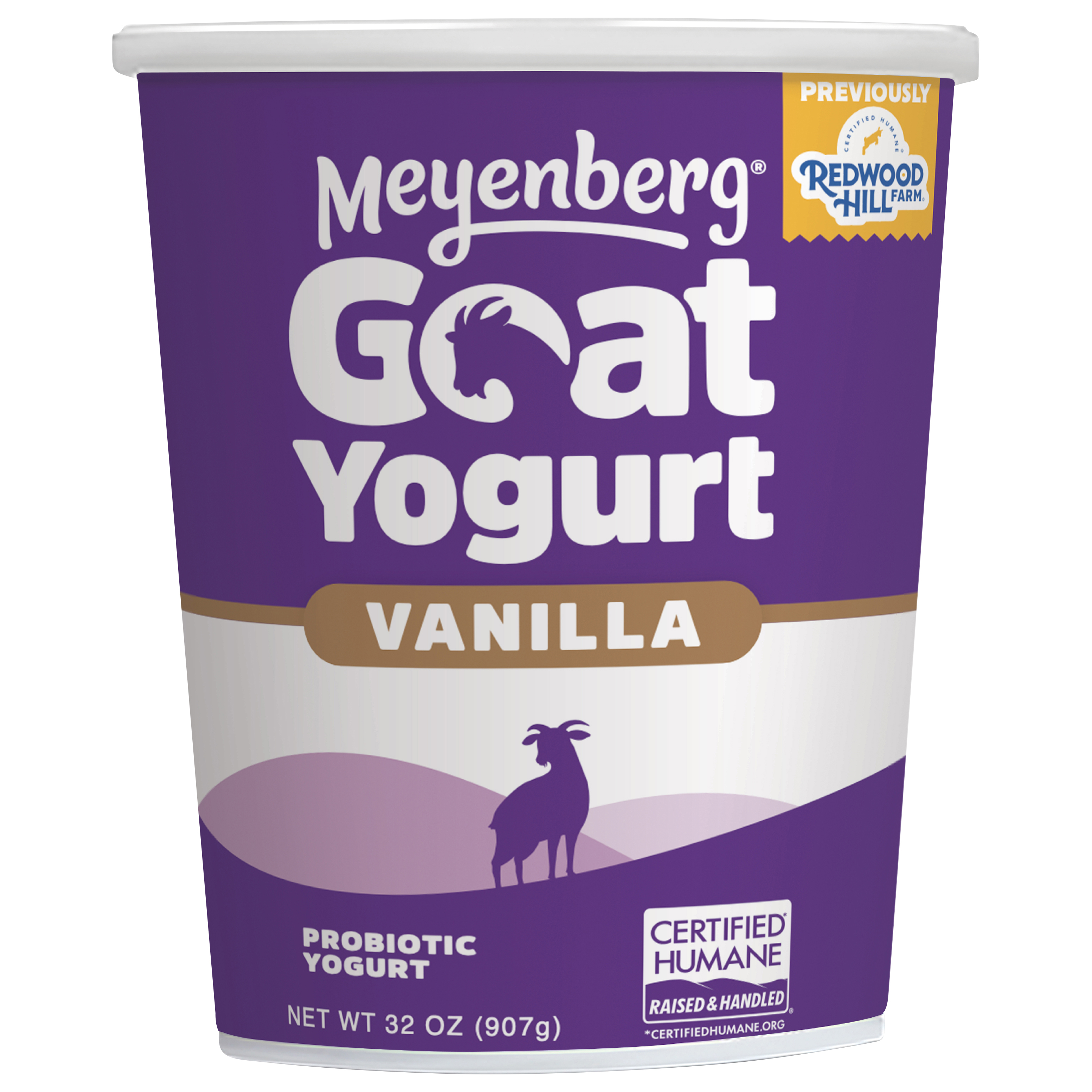 Meyenberg Vanilla Goat Milk Yogurt, 32oz Tub