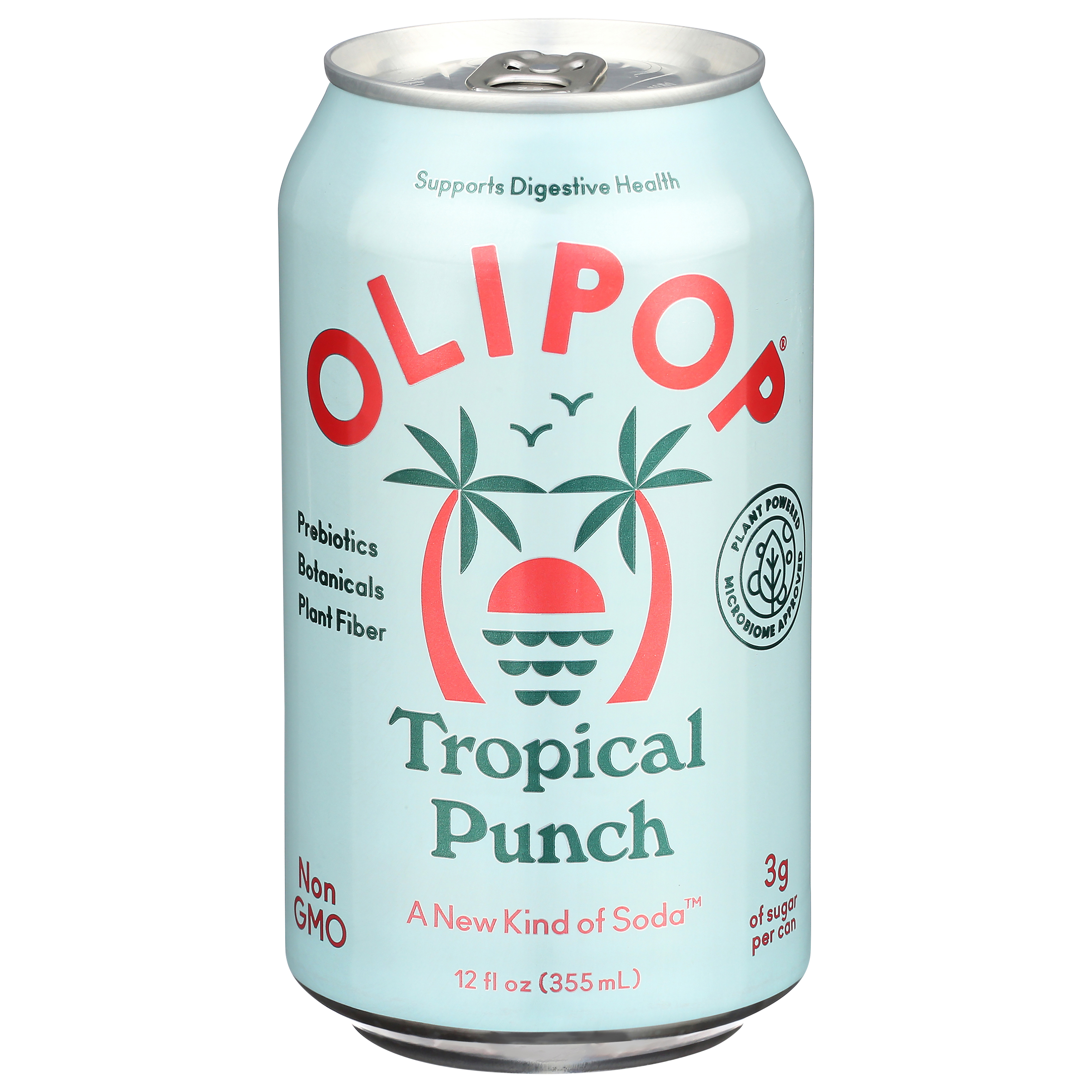 OLIPOP Tropical Punch, A New Kind of Soda