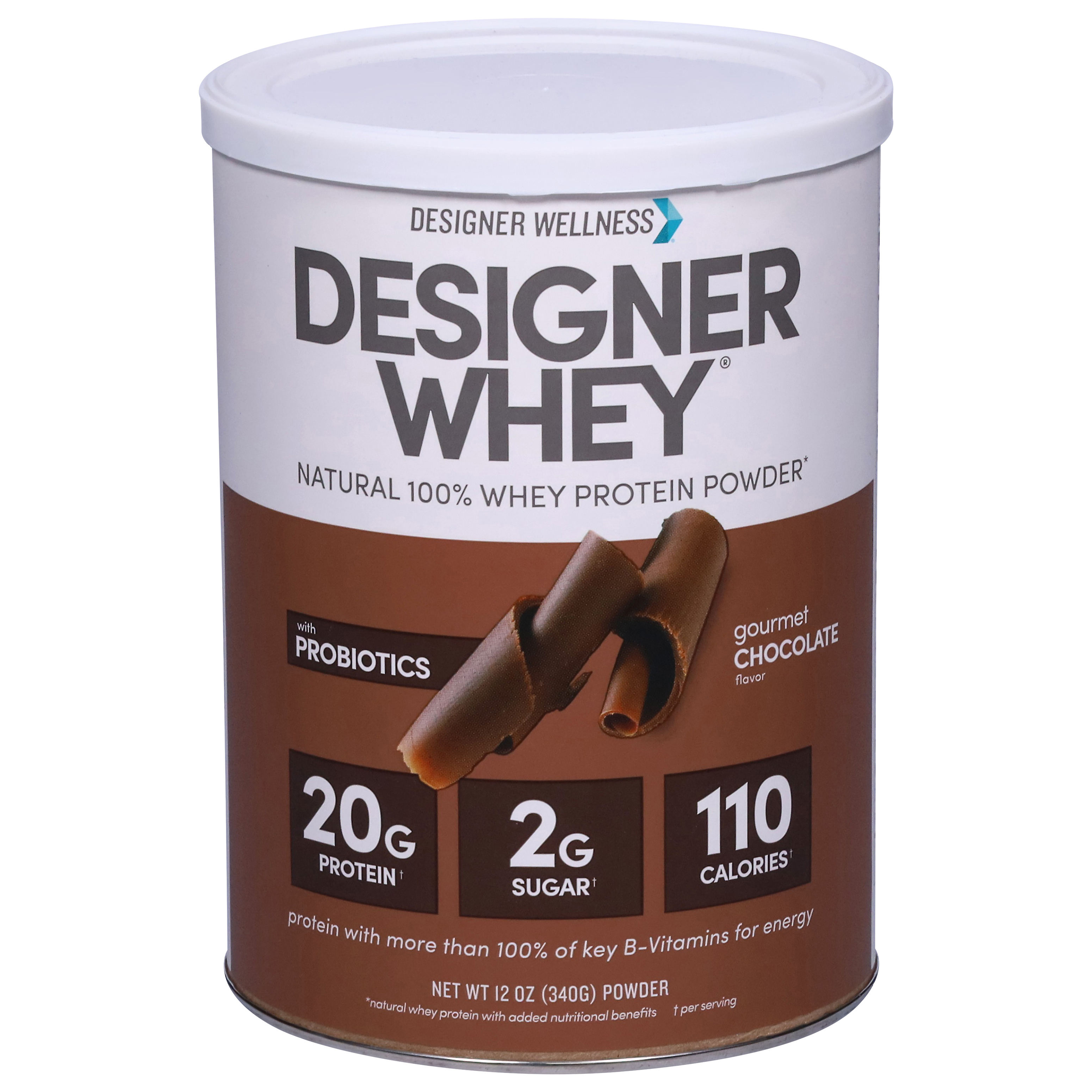 Designer Wellness Designer Whey Gourmet Chocolate Protein Powder