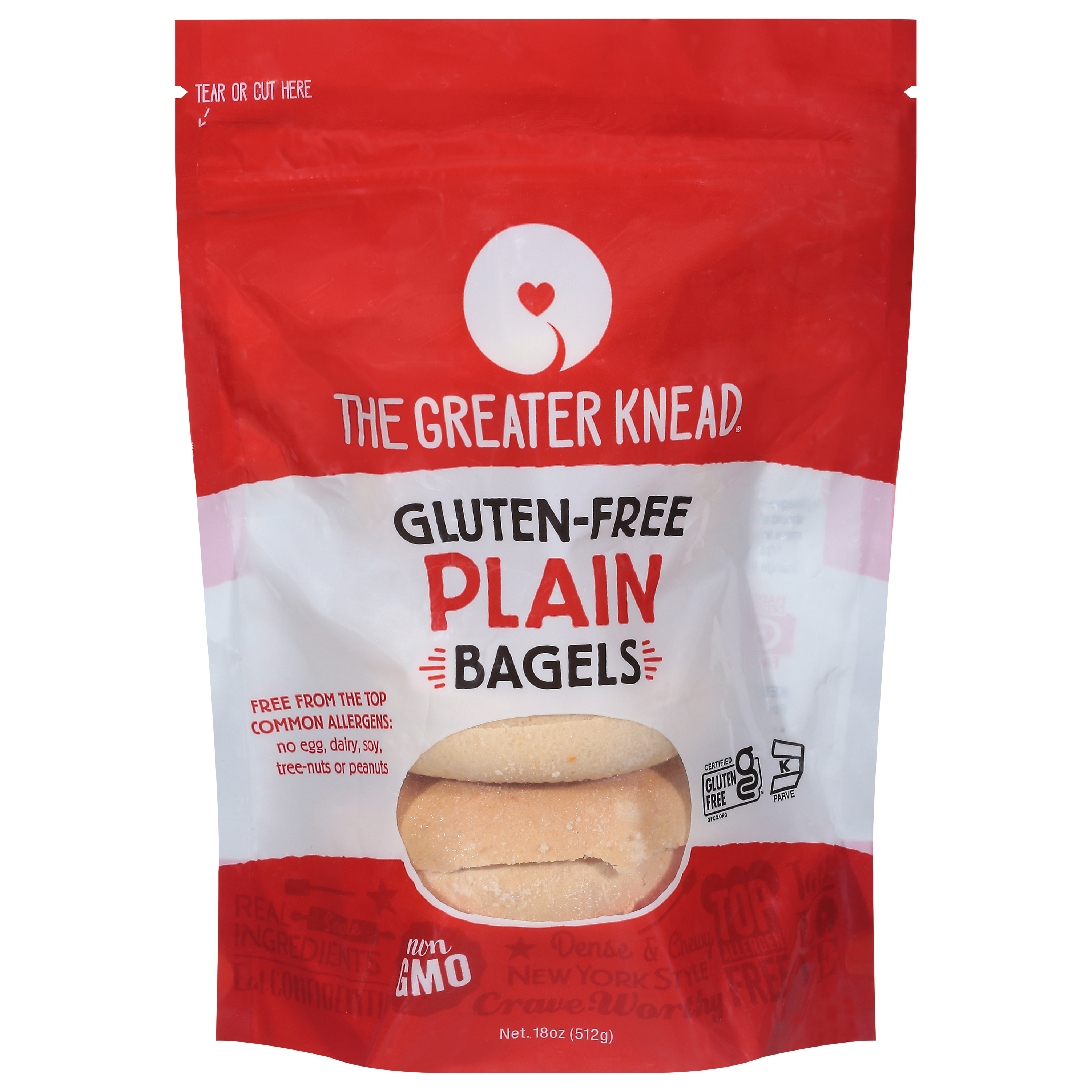 The Greater Knead Plain Gluten-Free Bagels