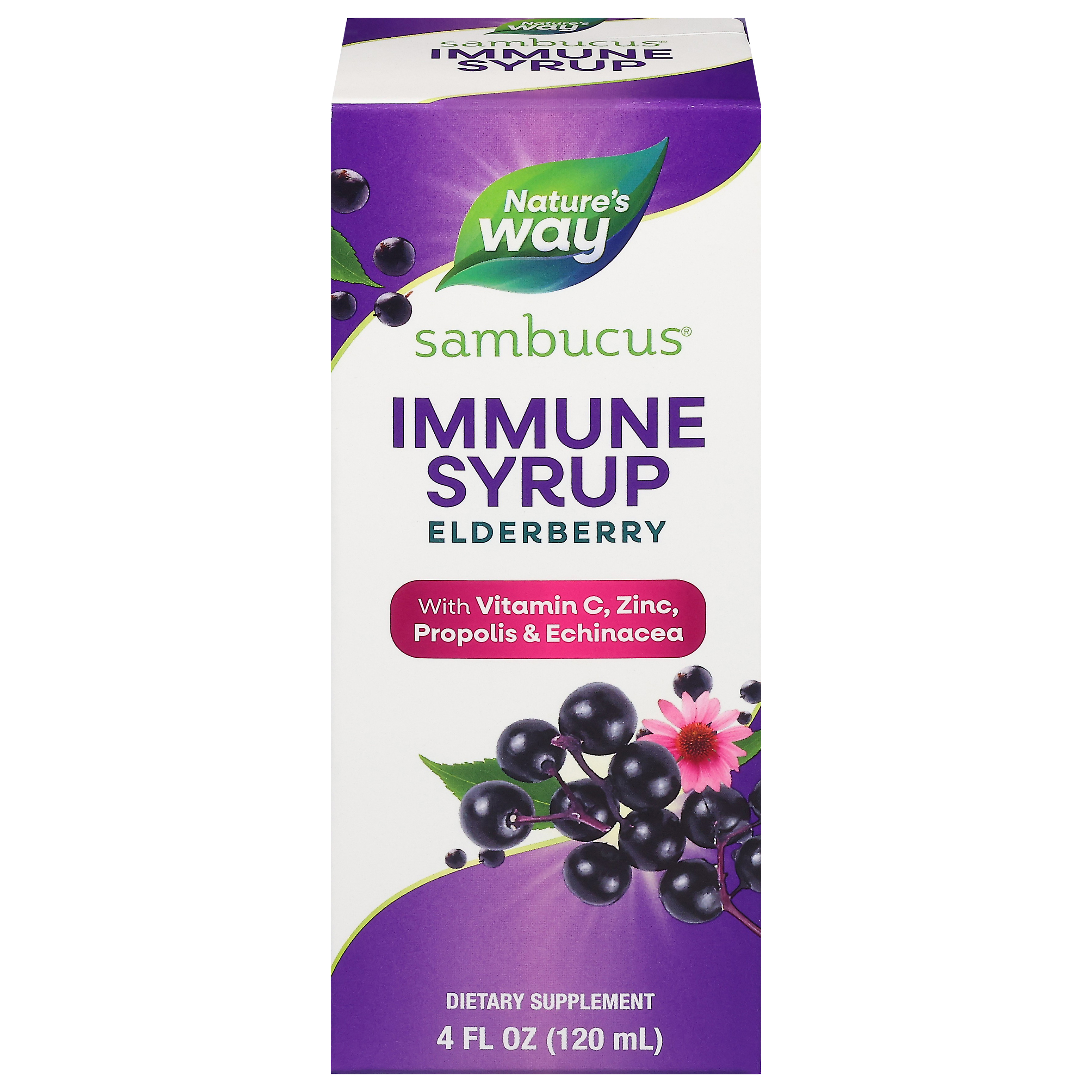 Nature's Way Sambucus Elderberry Immune Syrup