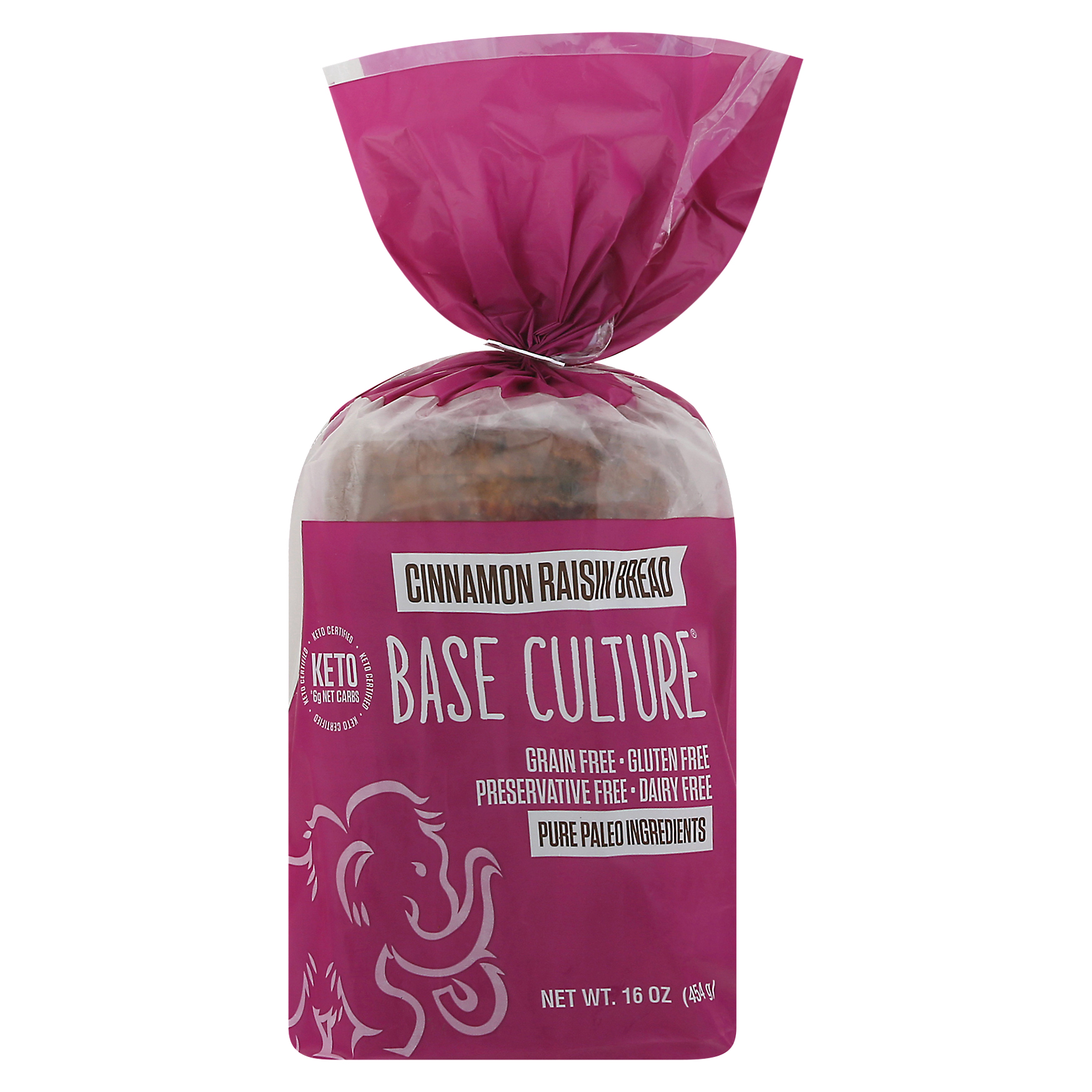 Base Culture Keto Cinnamon Raisin Bread