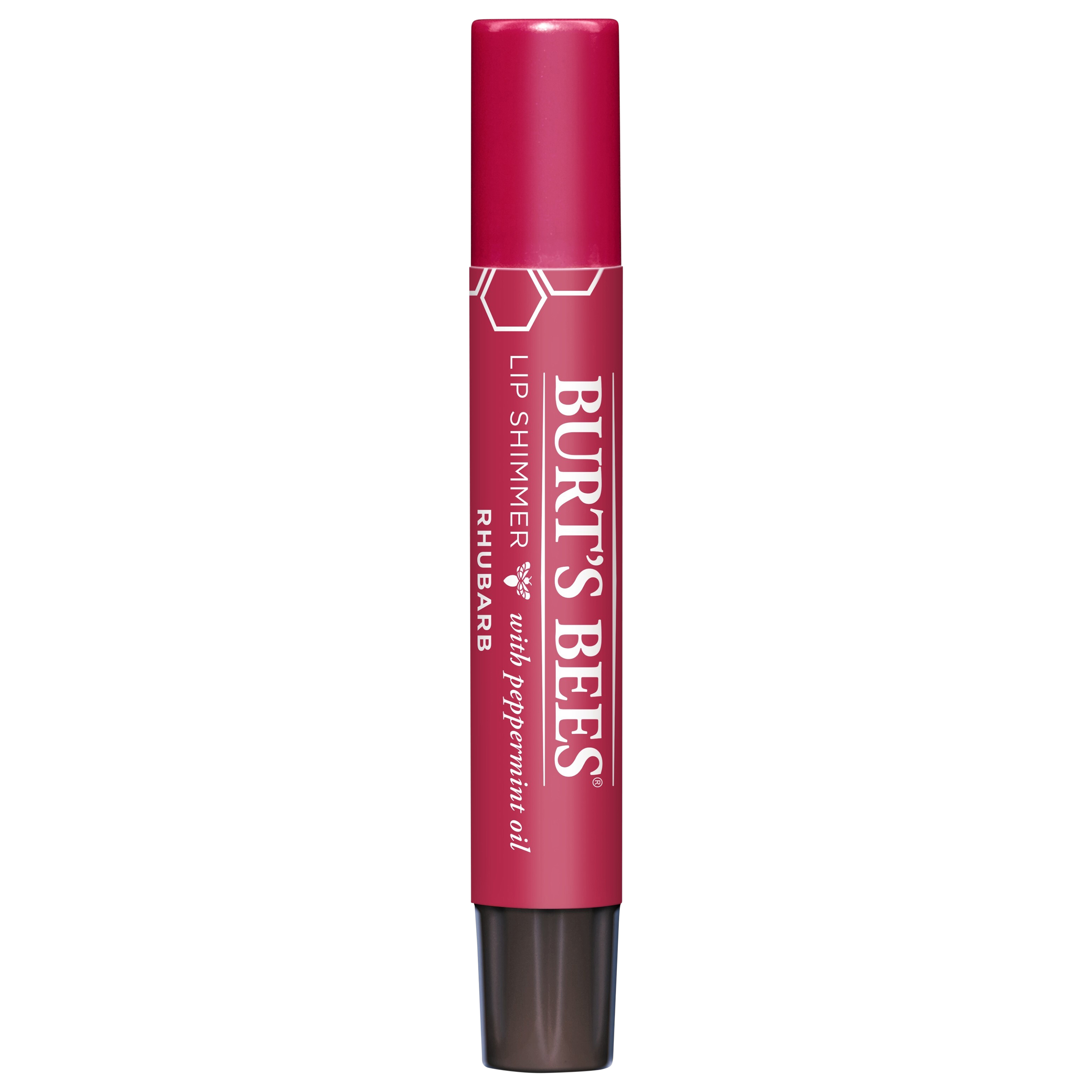 Burt's Bees Rhubarb with Peppermint Oil Lip Shimmer