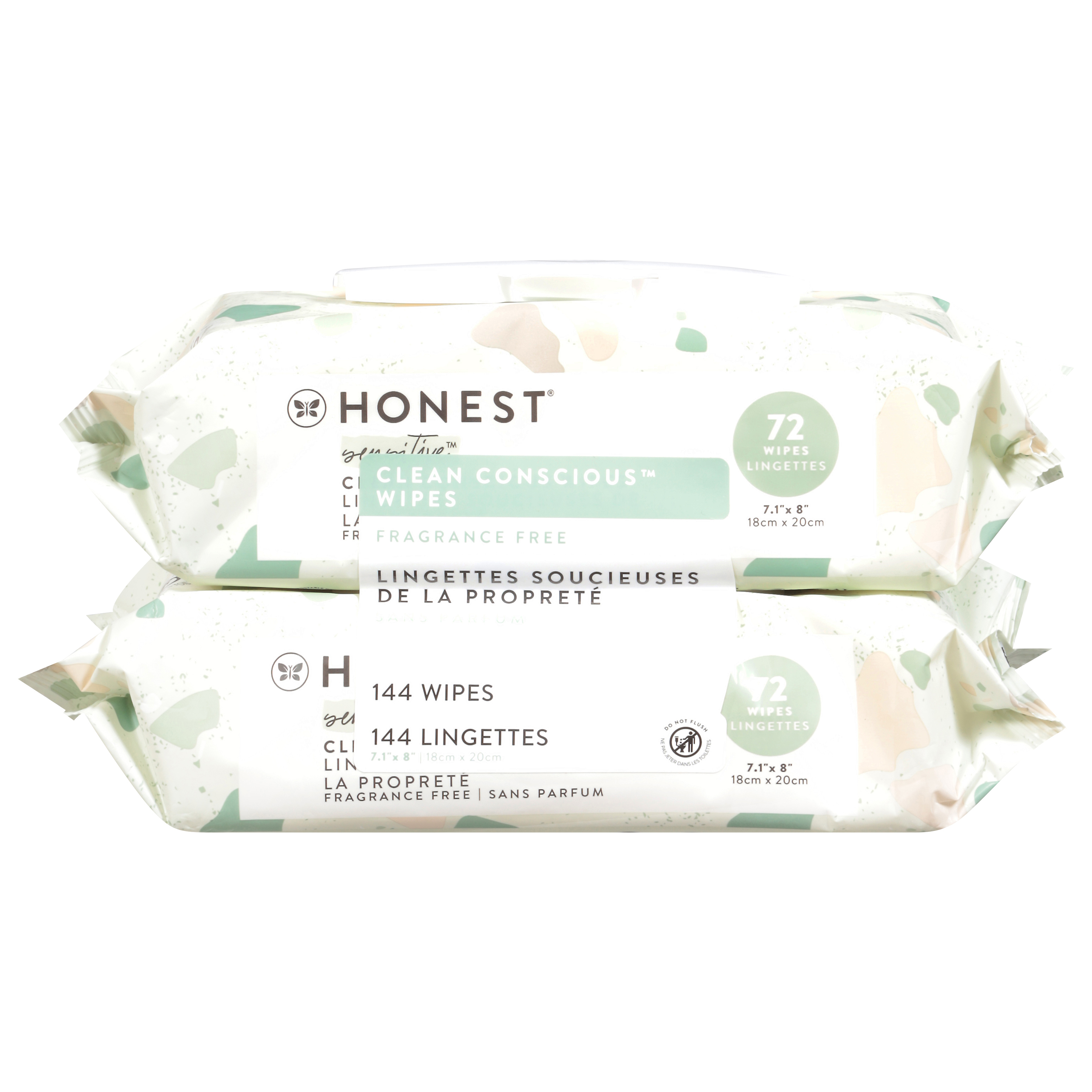 Honest Sensitive Fragrance Free Wipes