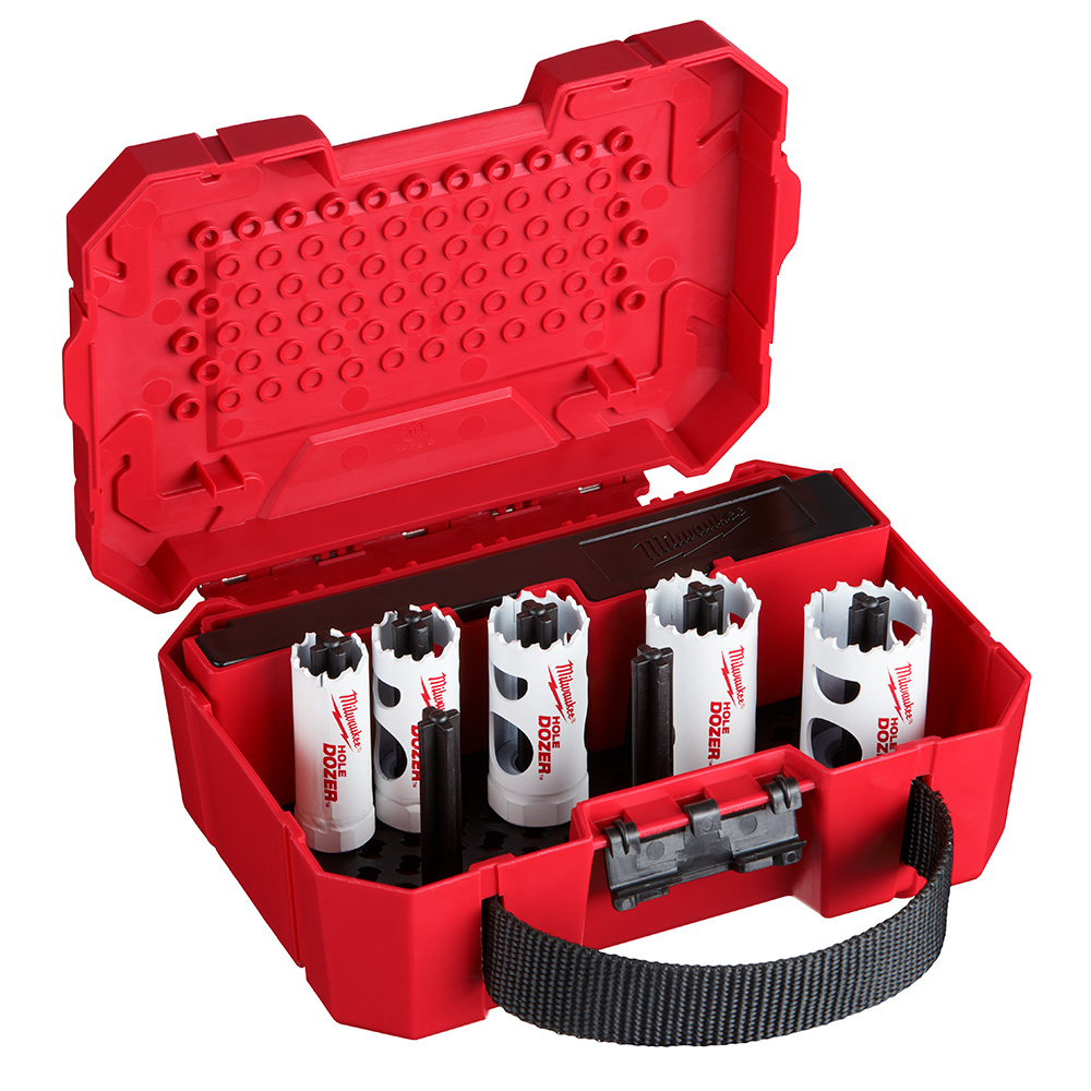 7 pc. automotive hole saw kit