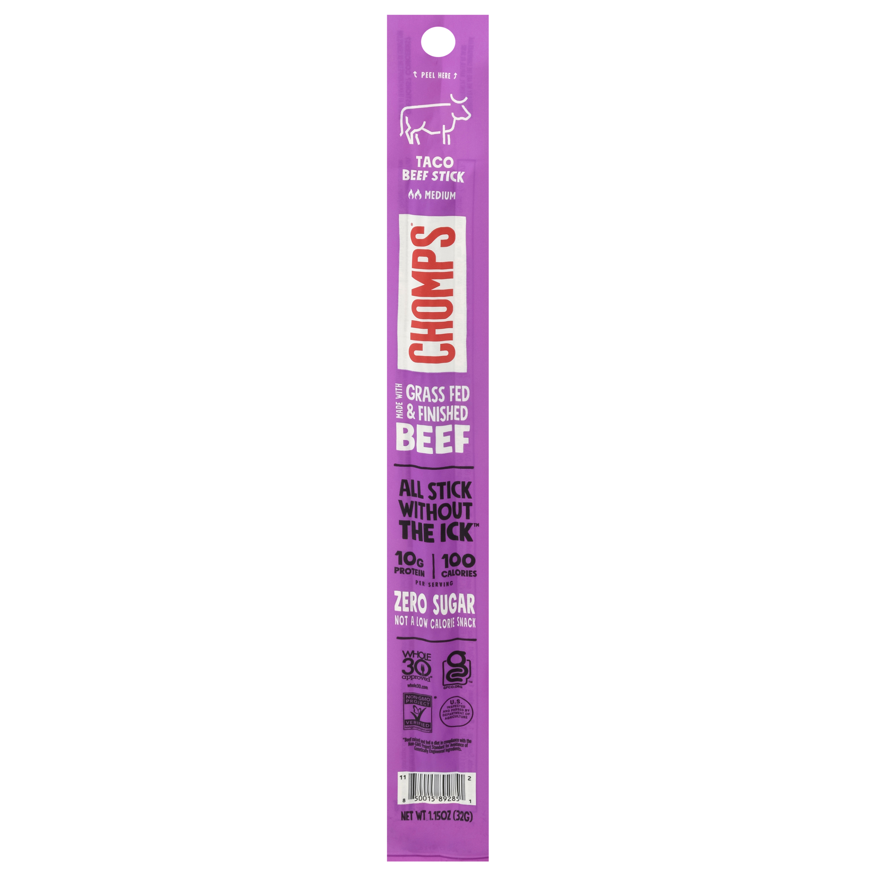 Chomps Medium Beef Stick