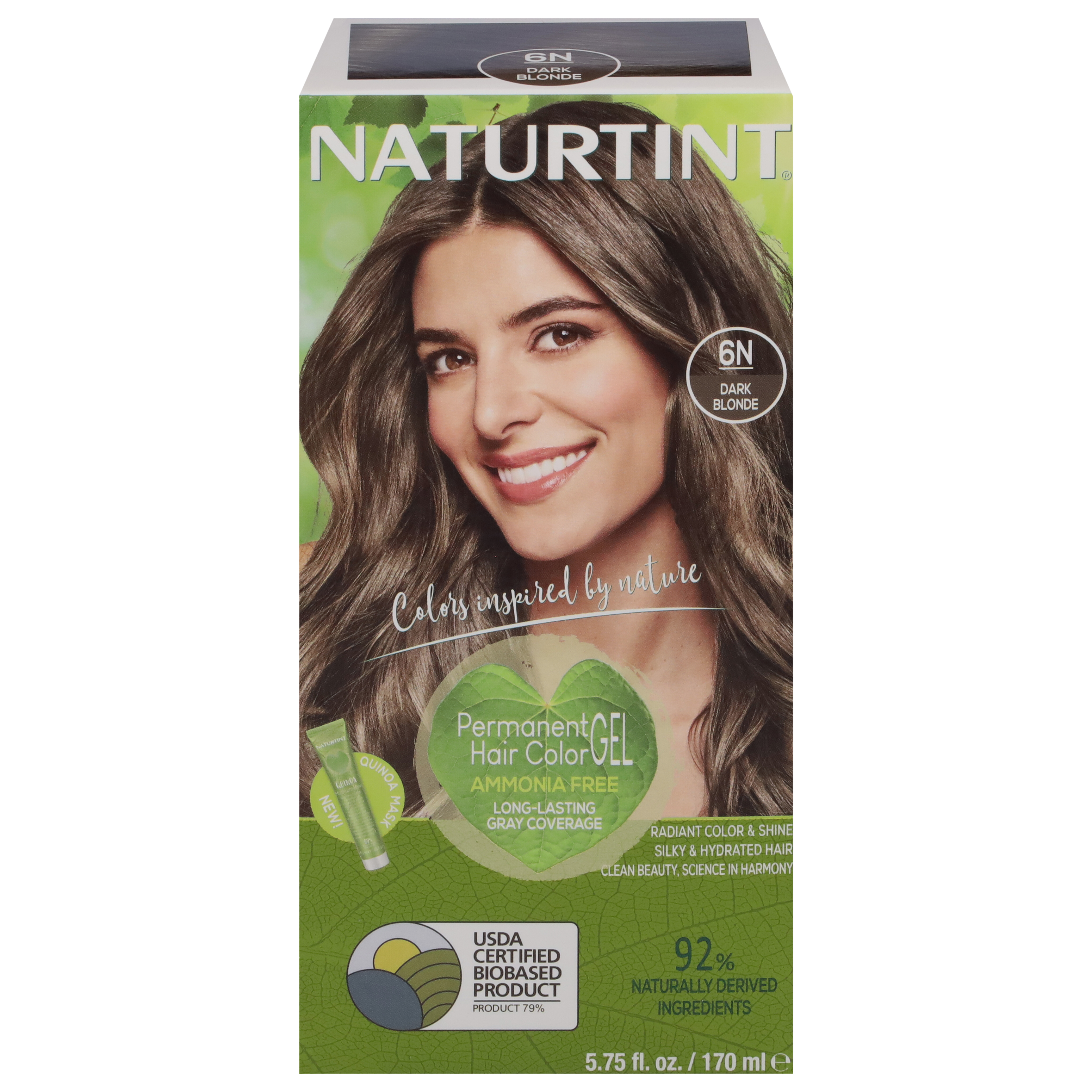 Naturtint Dark Blonde 6N Permanent Hair Color Gel