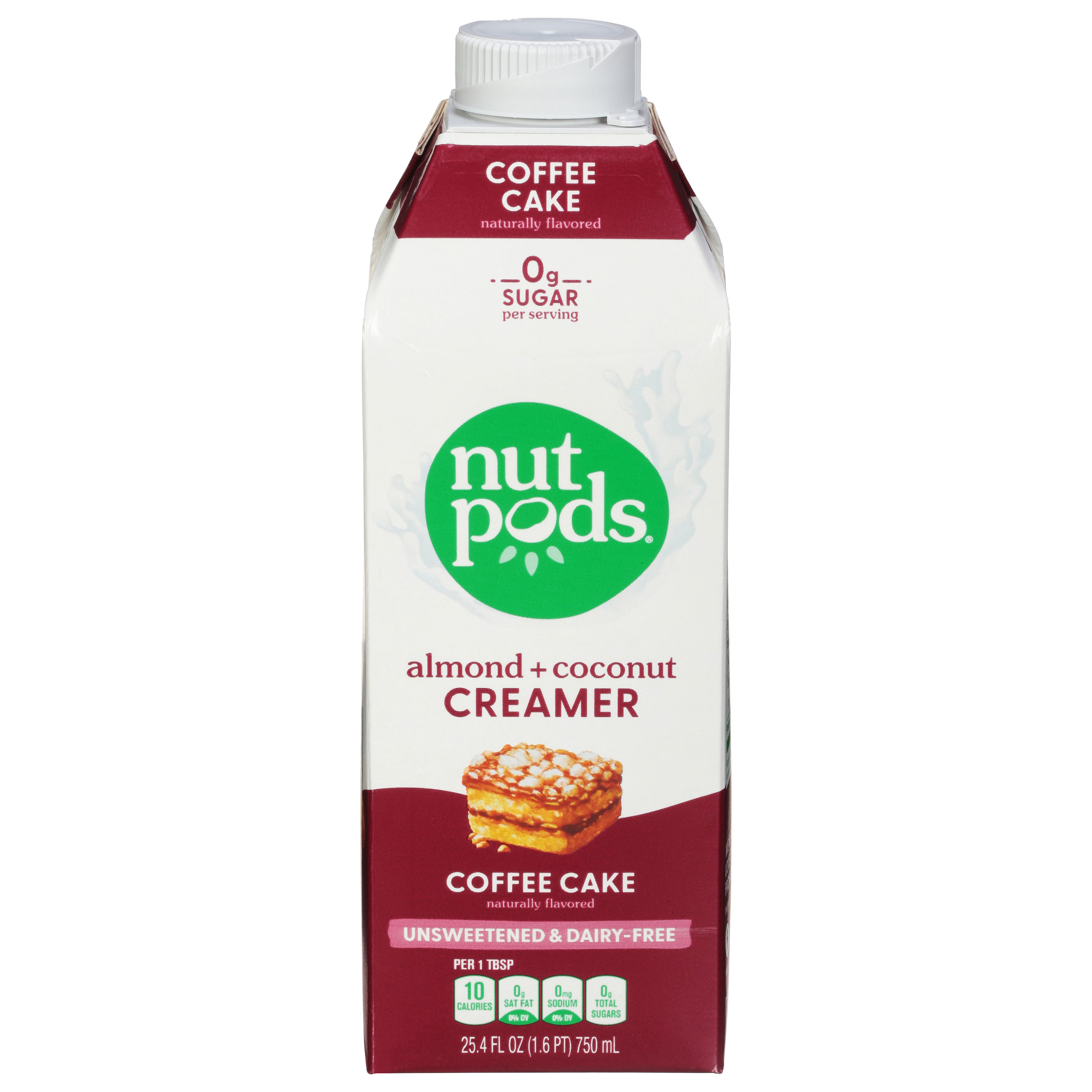 Nutpods Almond + Coconut Coffee Cake Creamer