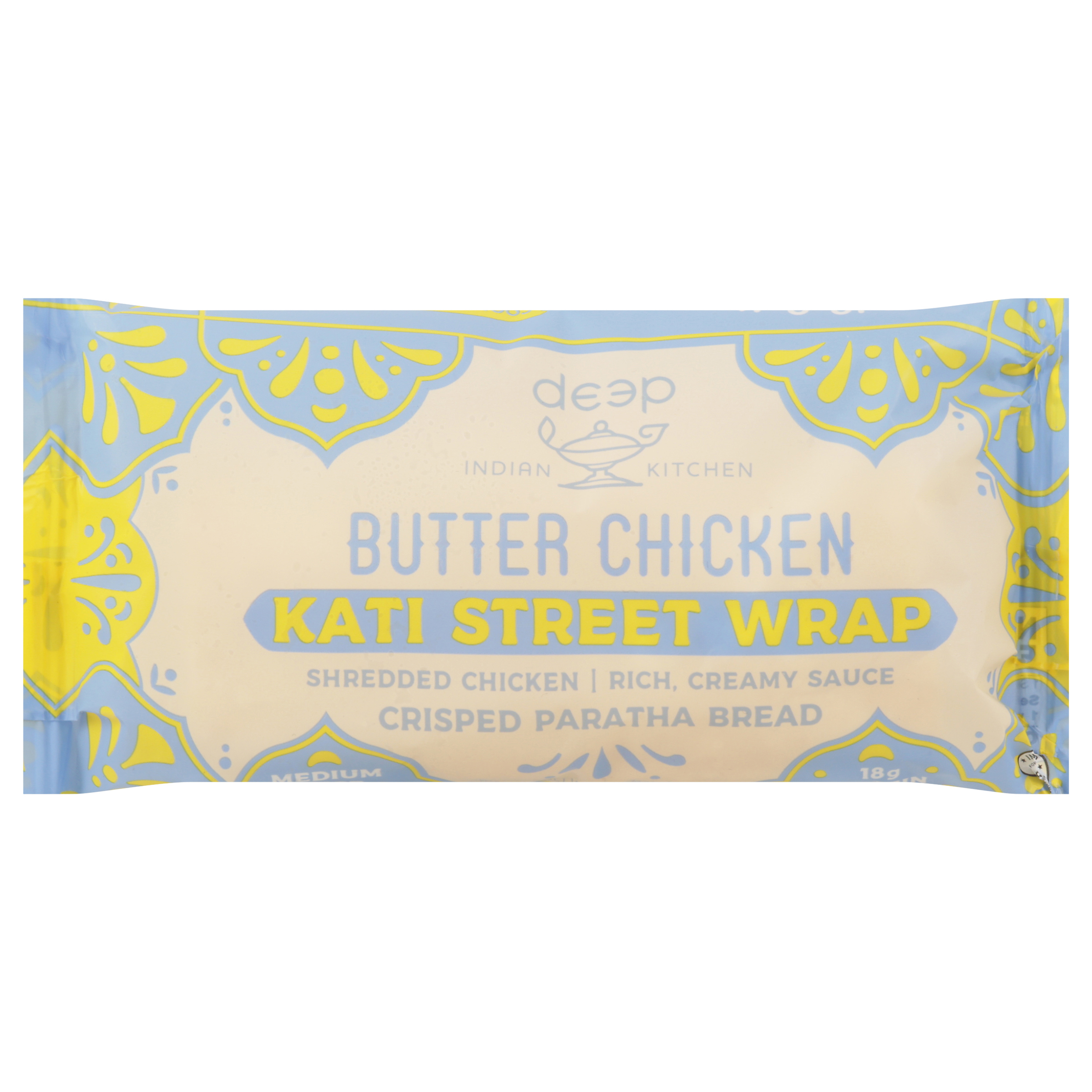 Deep Indian Kitchen Medium Spice Butter Chicken Kati Street Wrap