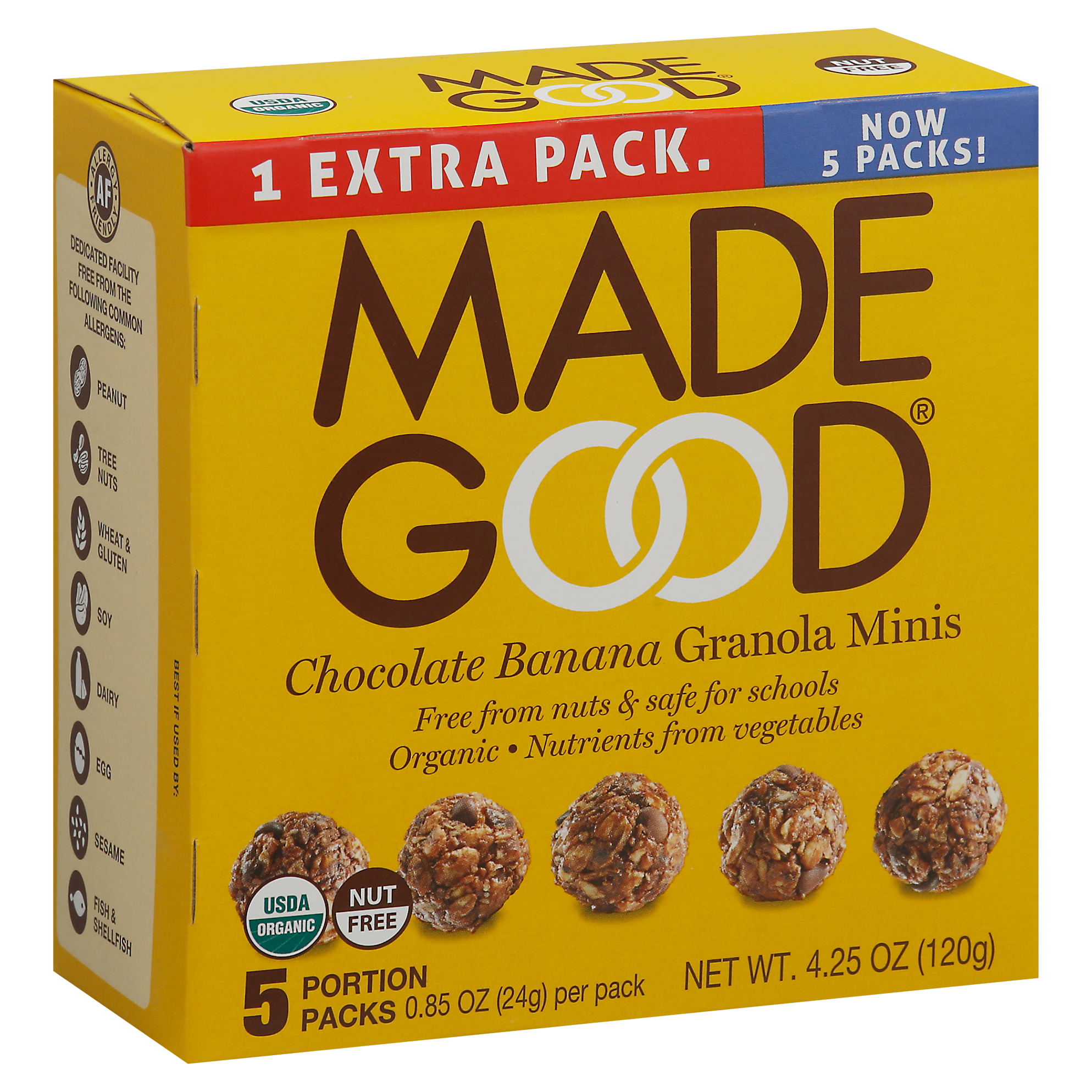 Made Good Organic Chocolate Banana Granola Minis