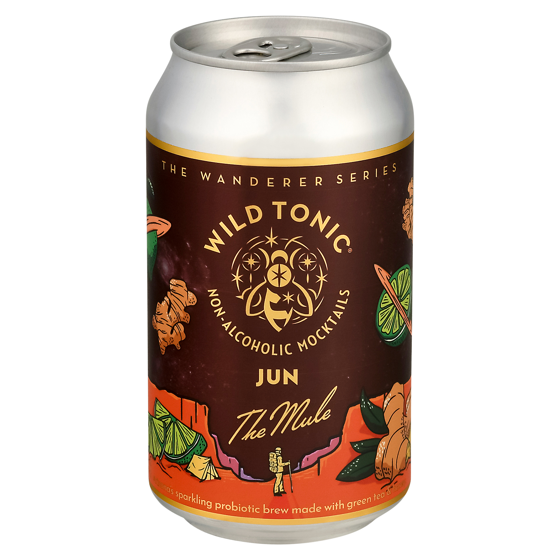 Wild Tonic Jun the Mule Non-Alcoholic Mocktails