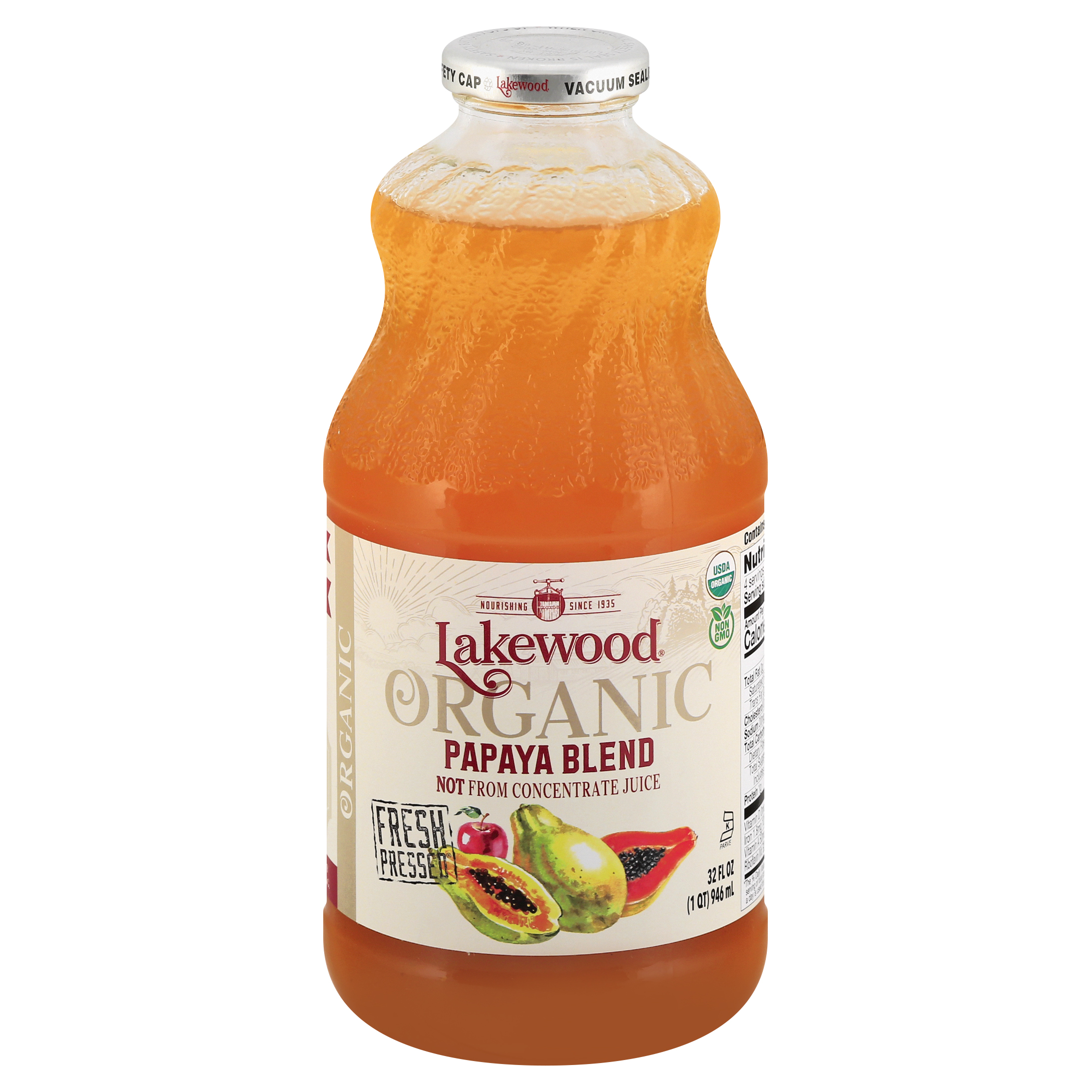 Lakewood Organic Papaya Blend Juice