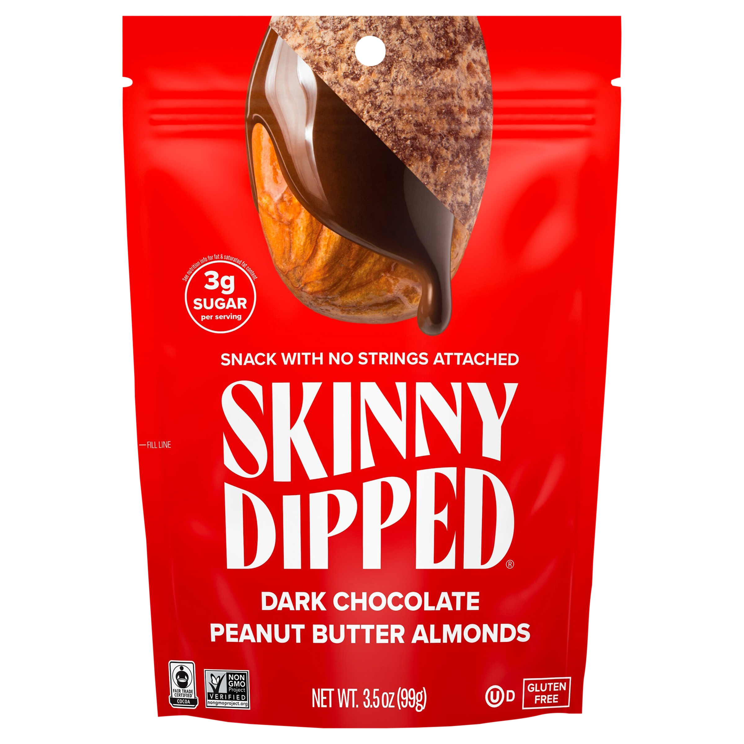 SkinnyDipped Dark Chocolate Peanut Butter Almonds