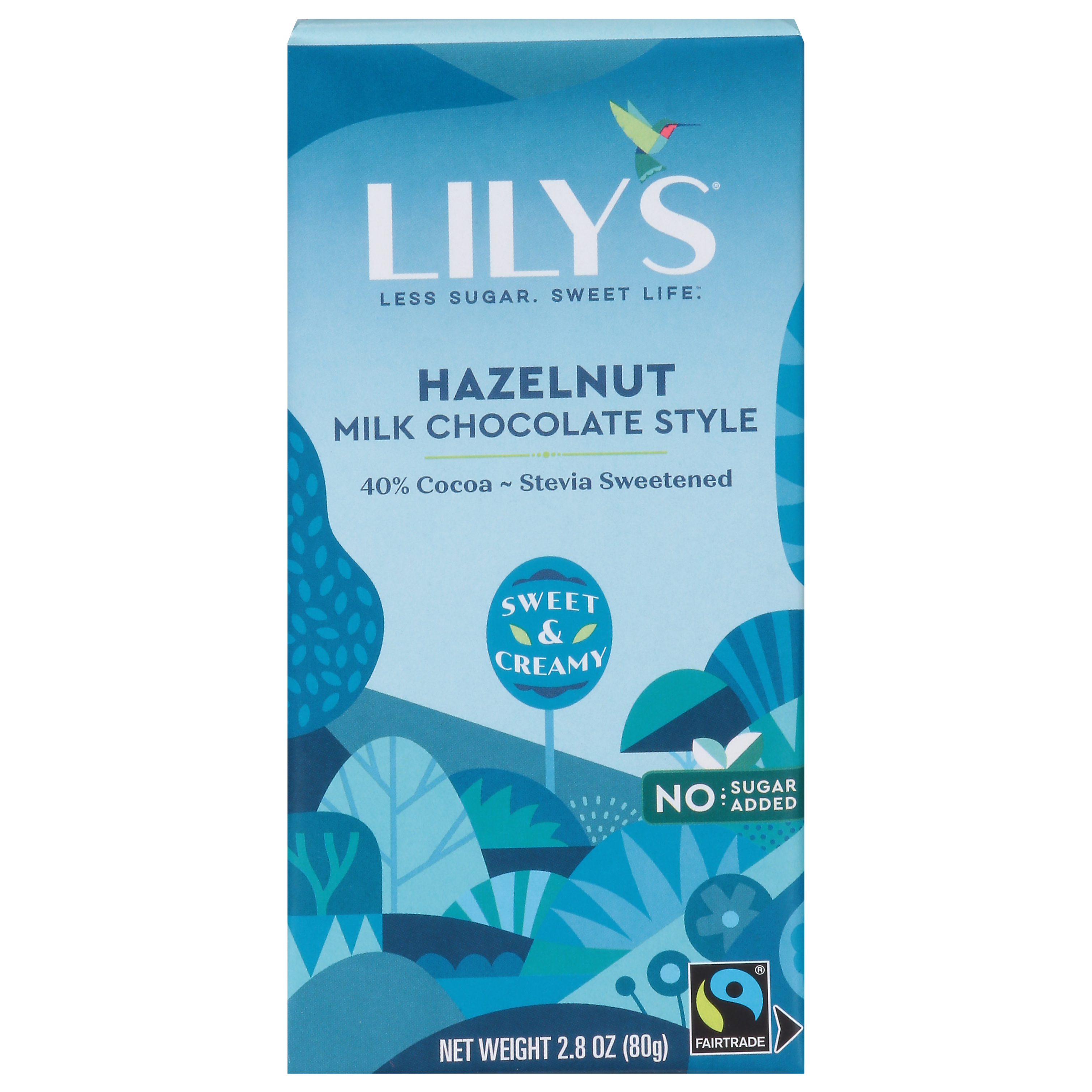 Lily's Hazelnut Milk Chocolate Style Bar