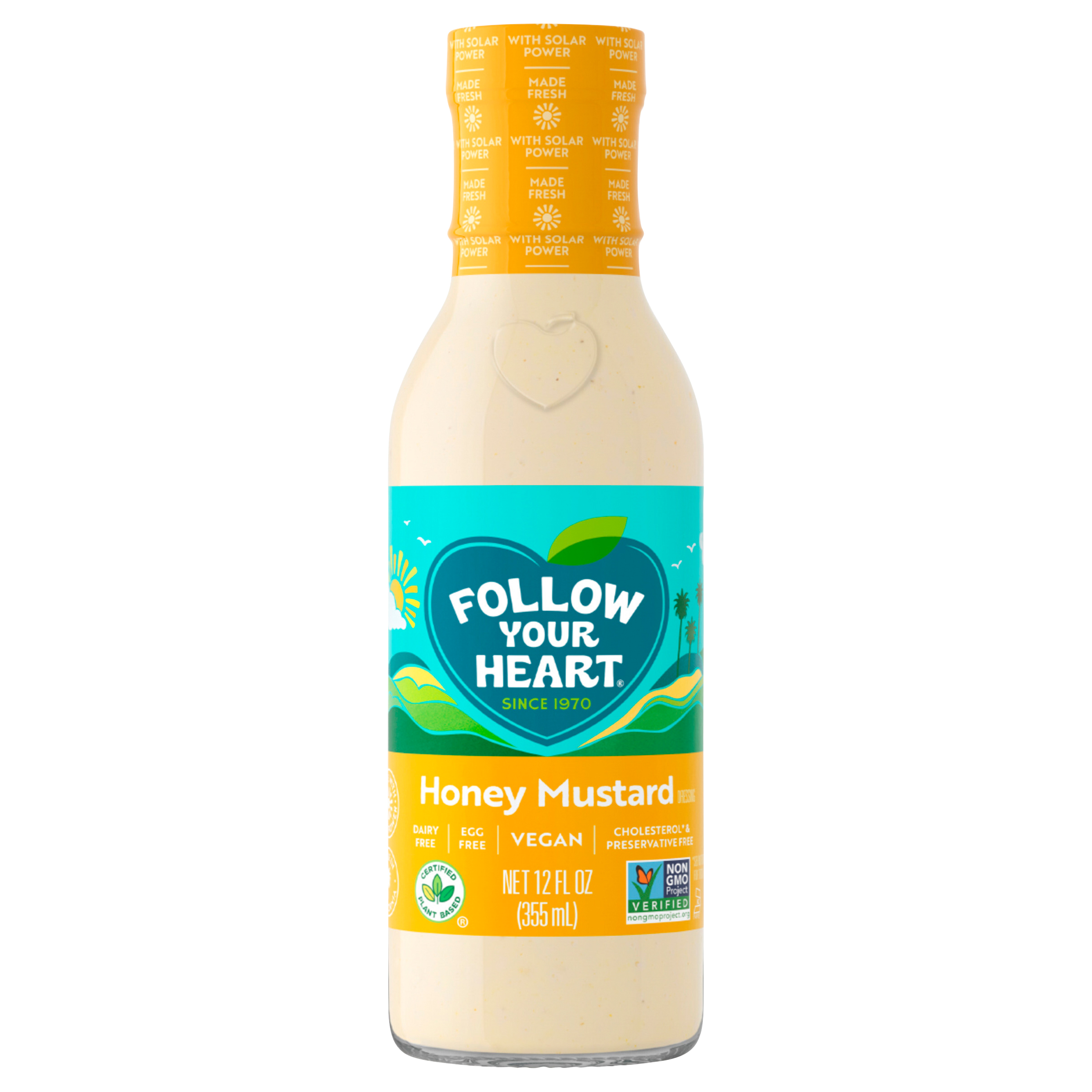 Follow Your Heart Vegan Honey Mustard Salad Dressing, Dairy Free, Gluten Free,