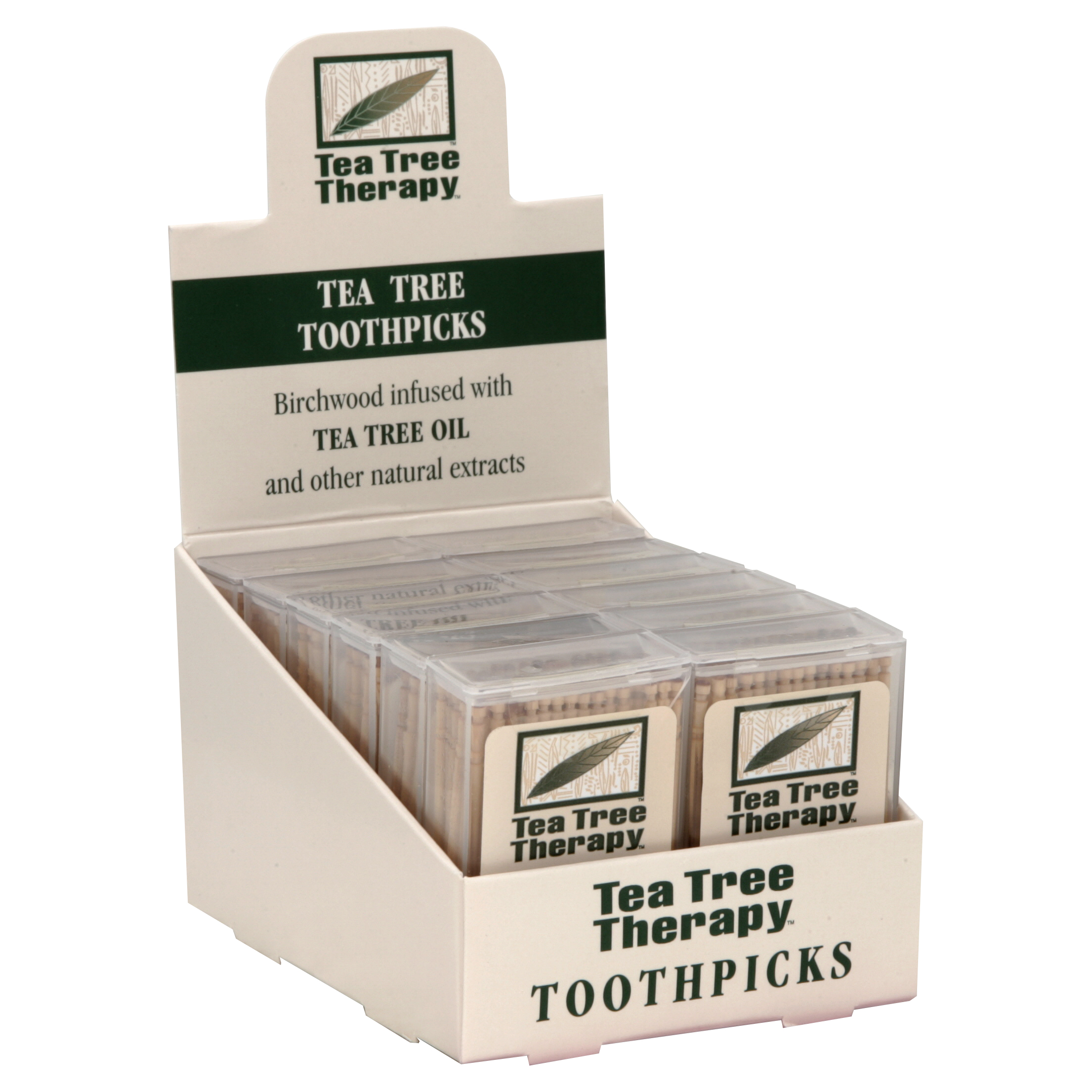 Tea Tree Therapy Toothpicks