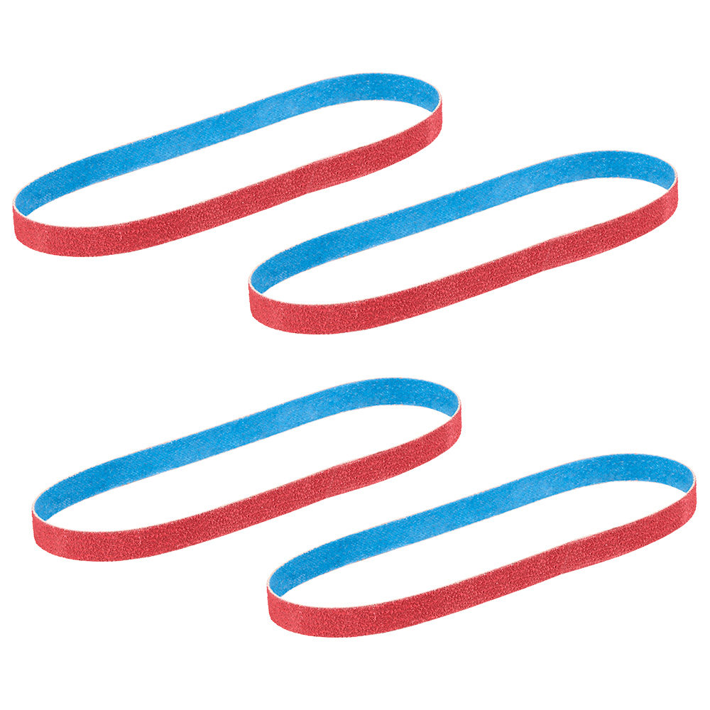 1/2" x 18" 40 Grit Bandfile Belts - 4 pack