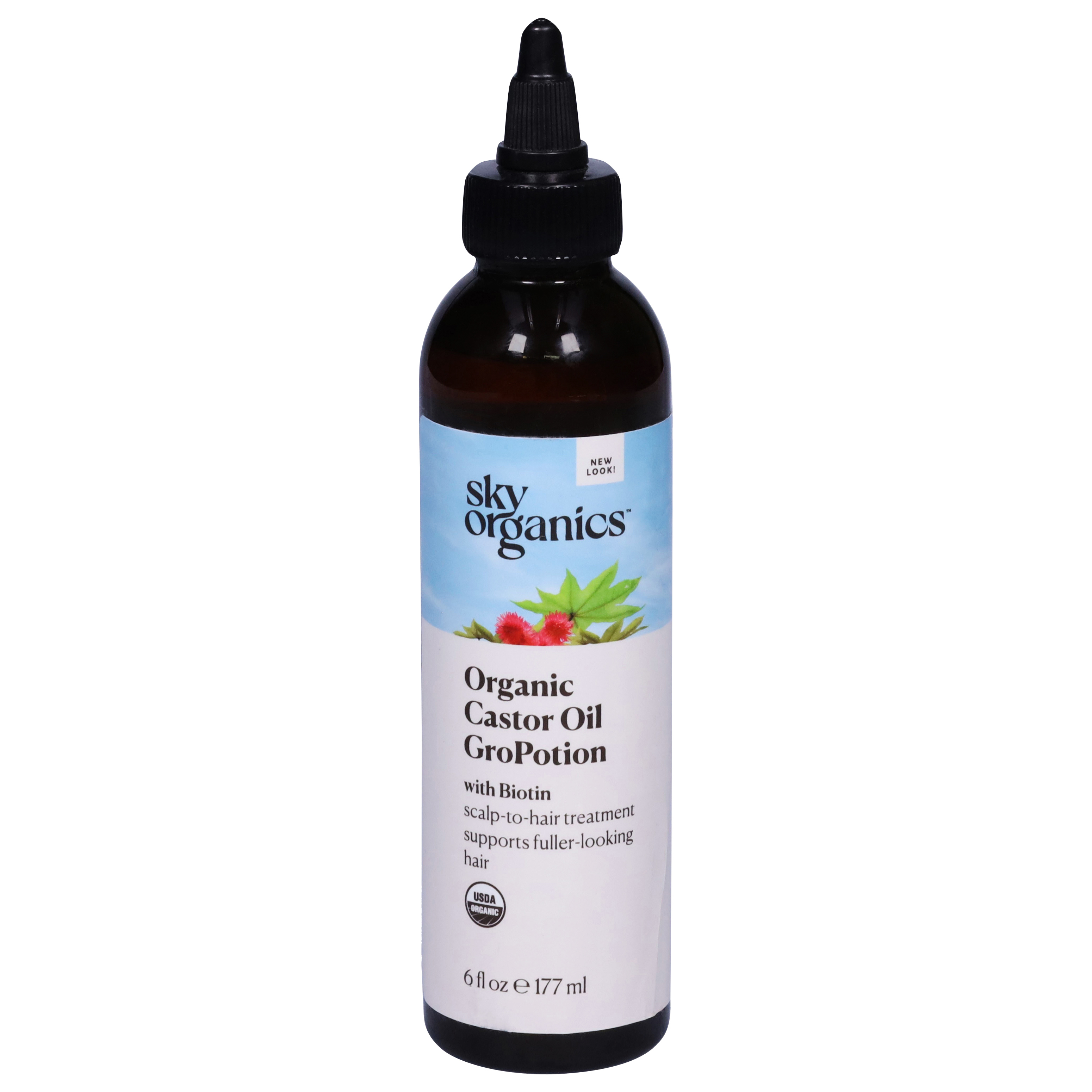 Sky Organics Organic Castor Oil GroPotion with Biotin