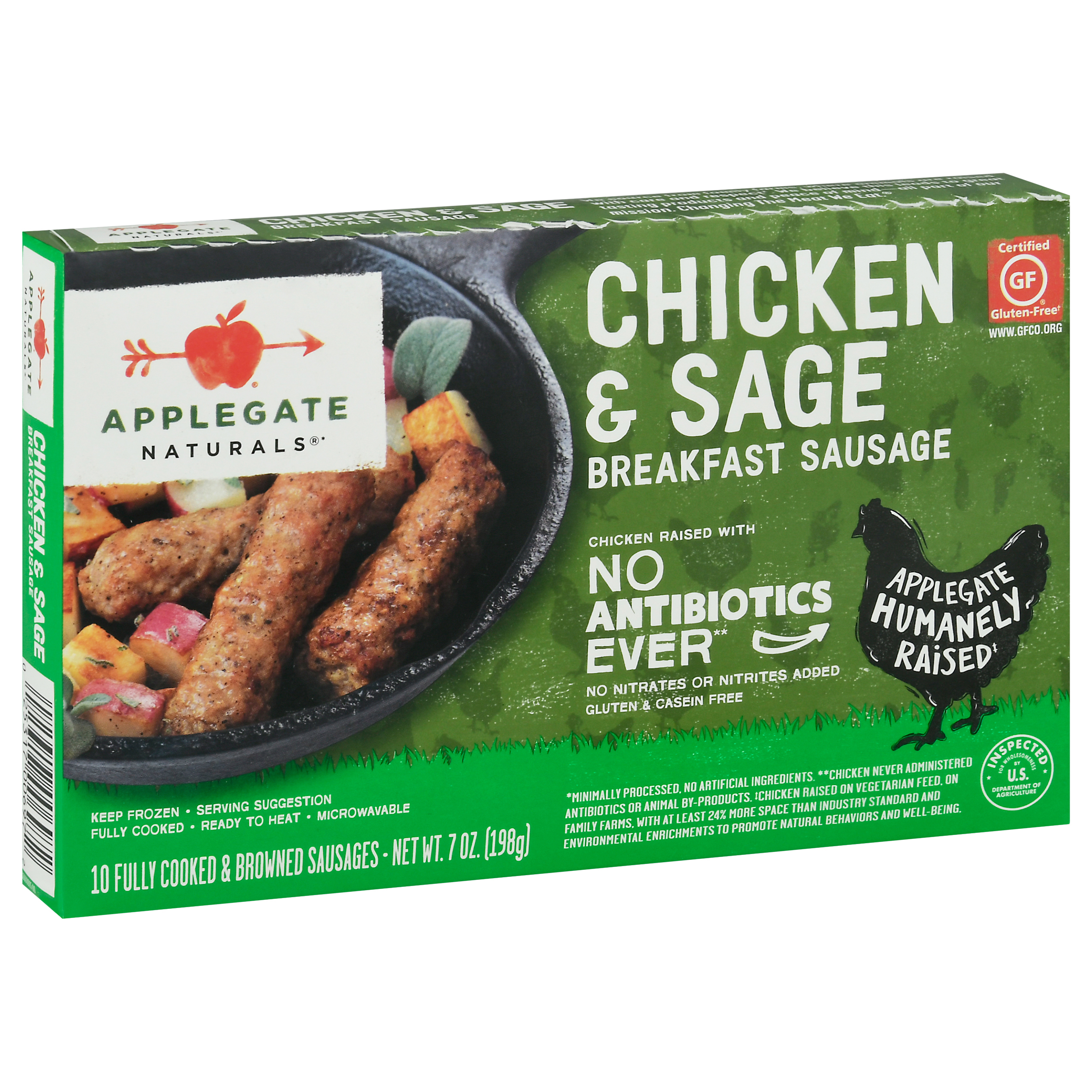 Applegate Naturals Chicken & Sage Breakfast Sausage