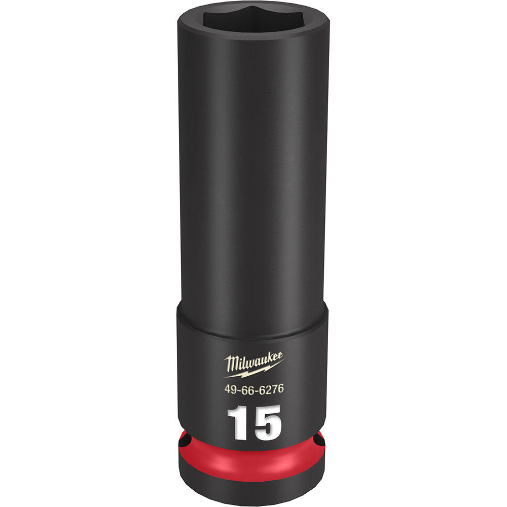 SHOCKWAVE Impact Duty 1/2" Drive 15MM Deep 6 Point Socket