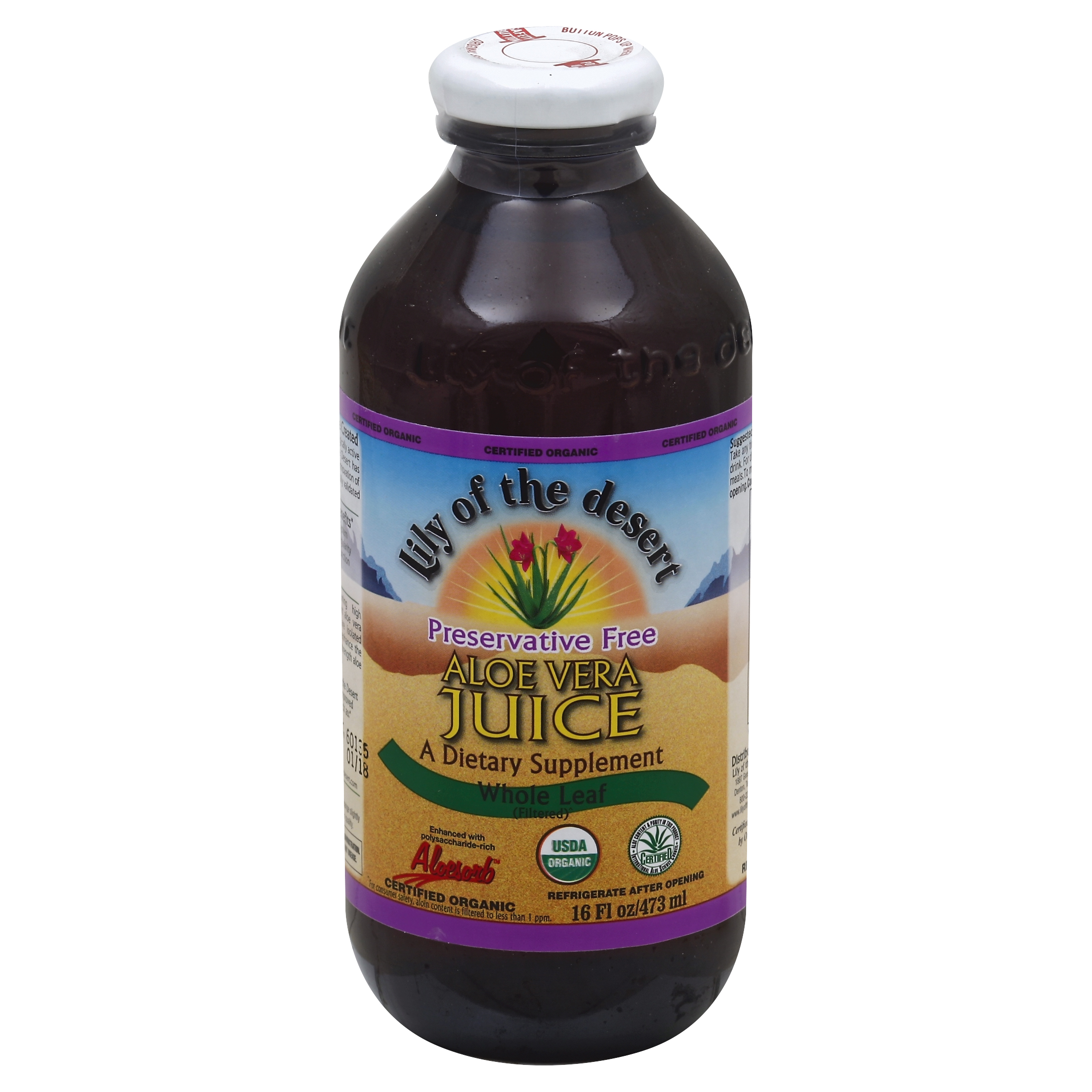 Lily Of The Desert Aloe Vera Juice